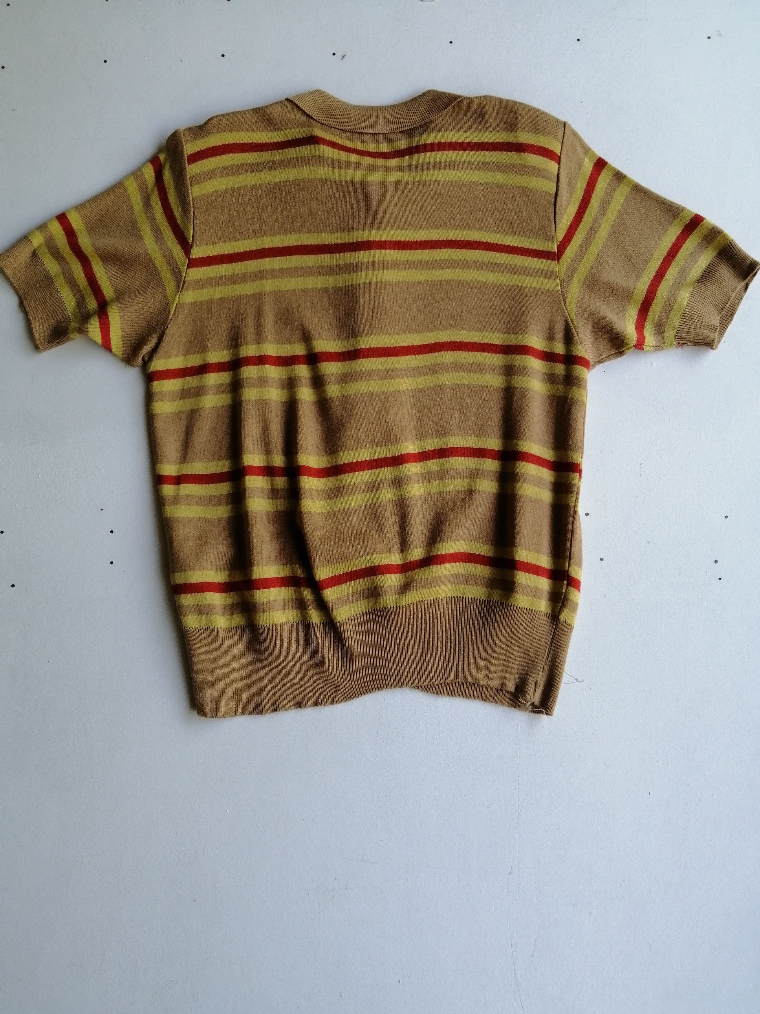 Designer × Vintage Vintage Johanna Striped Knitwear Size US S / EU 44-46 / 1 - 6 Thumbnail