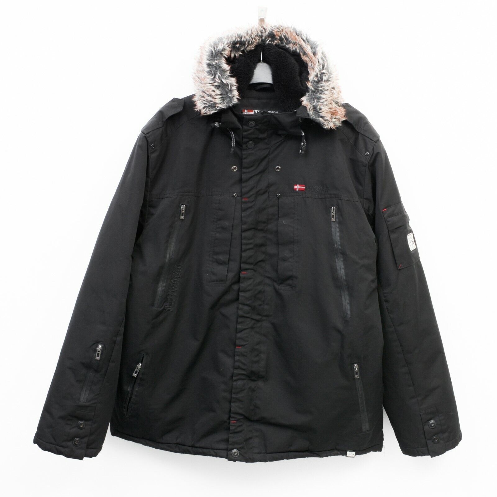 Bergans of Norway GEOGRAPHICAL NORWAY Parka Jacket Hooded Warming Comfortable Size 3XL / US 20-22 - 1 Thumbnail