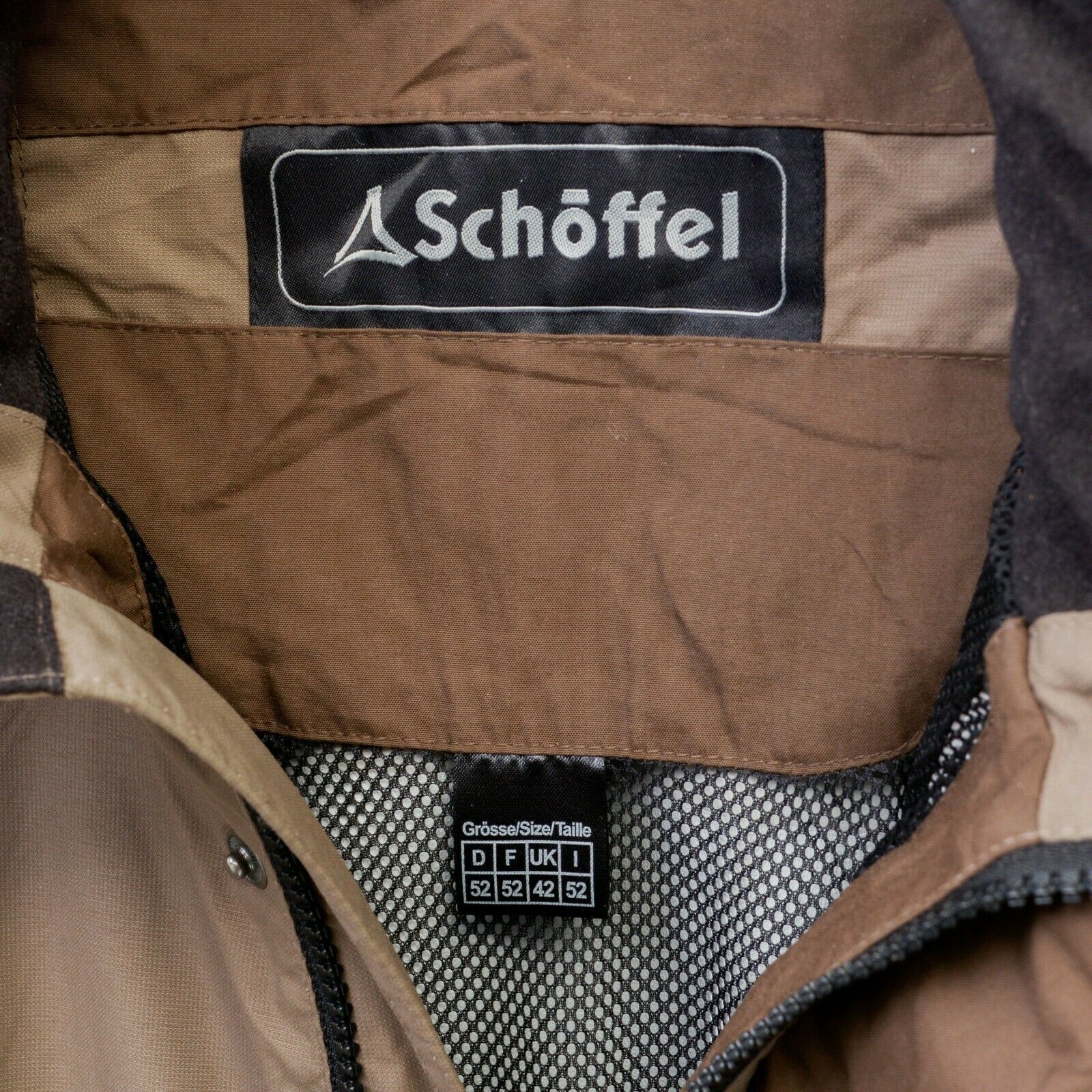 Other Schoffel Venturi Rain Jacket Coat Windbreaker EU 52 Hooded Size XXL / US 16-18 / IT 52-54 - 6 Thumbnail
