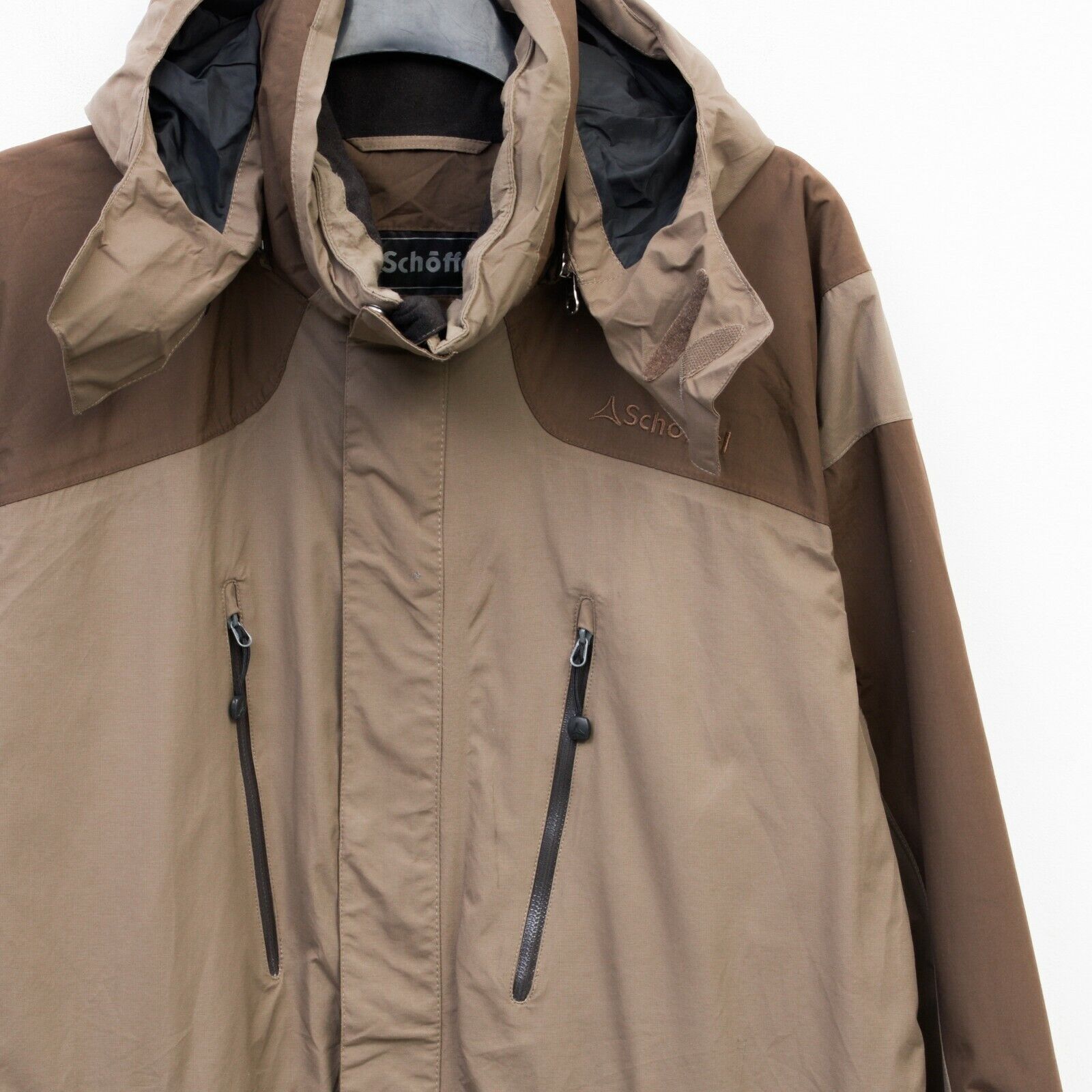 Other Schoffel Venturi Rain Jacket Coat Windbreaker EU 52 Hooded Size XXL / US 16-18 / IT 52-54 - 2 Thumbnail