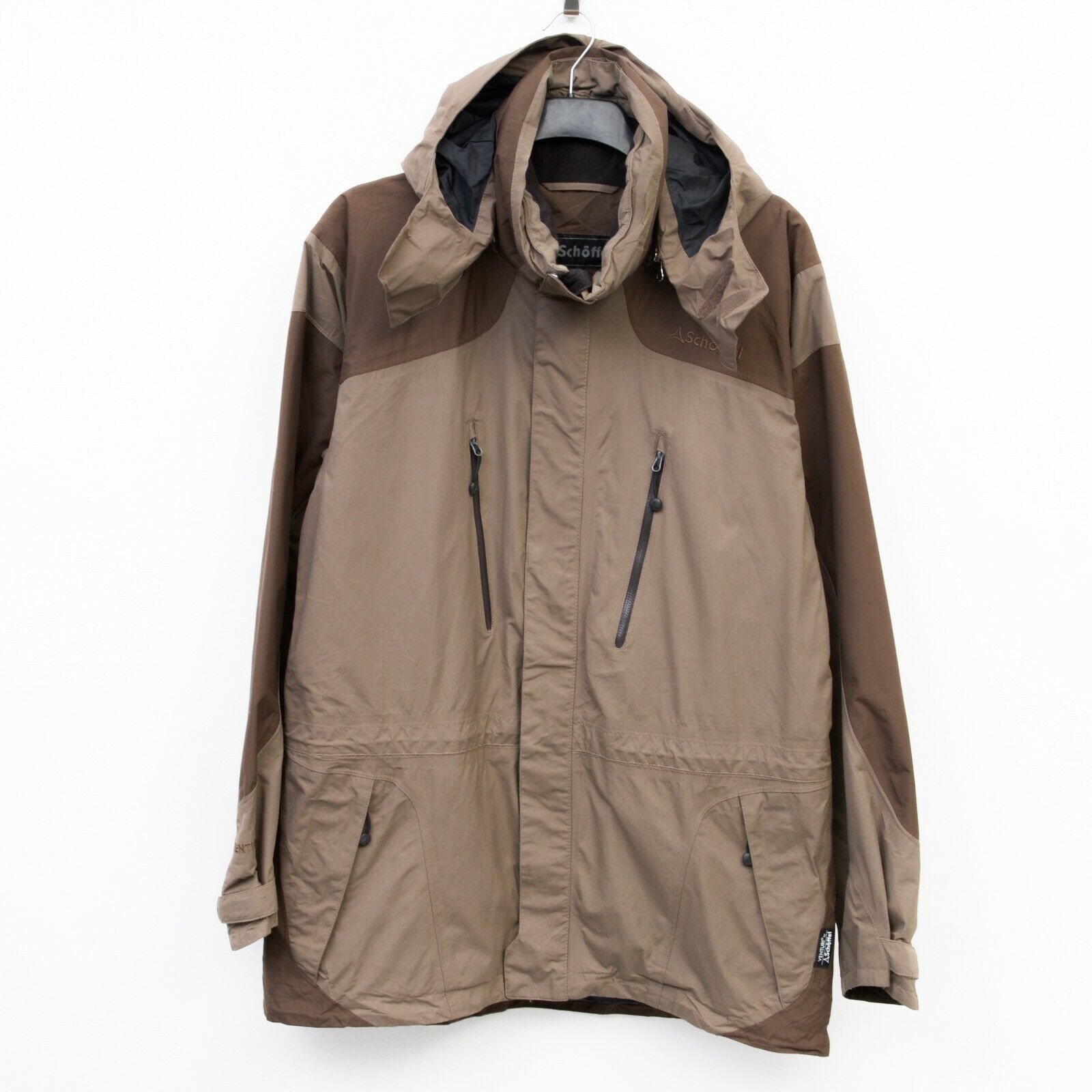 Other Schoffel Venturi Rain Jacket Coat Windbreaker EU 52 Hooded Size XXL / US 16-18 / IT 52-54 - 1 Thumbnail
