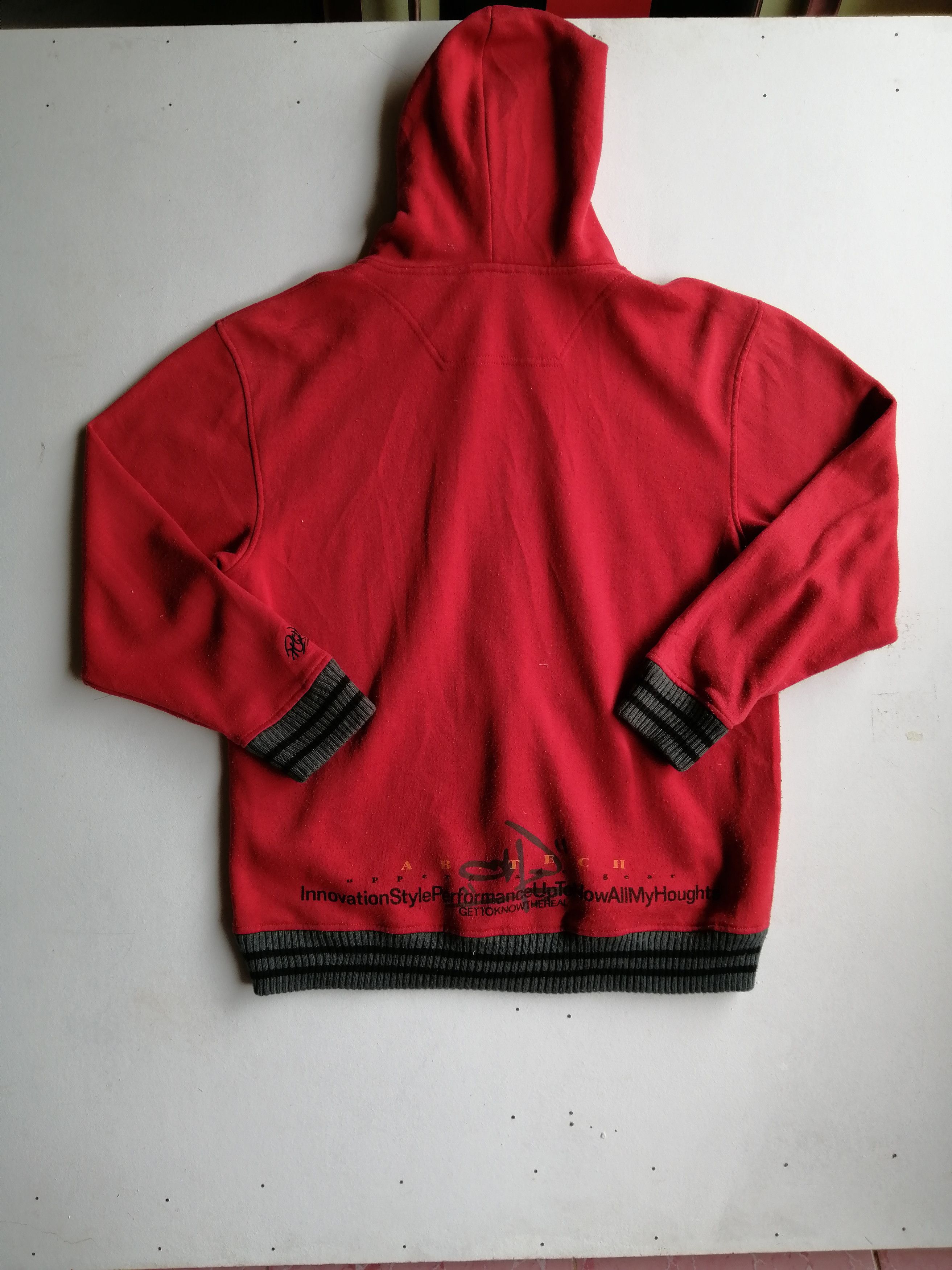 Designer Vintage Ab-Tech USA Hoodie Zipper Sweater Size US M / EU 48-50 / 2 - 7 Thumbnail
