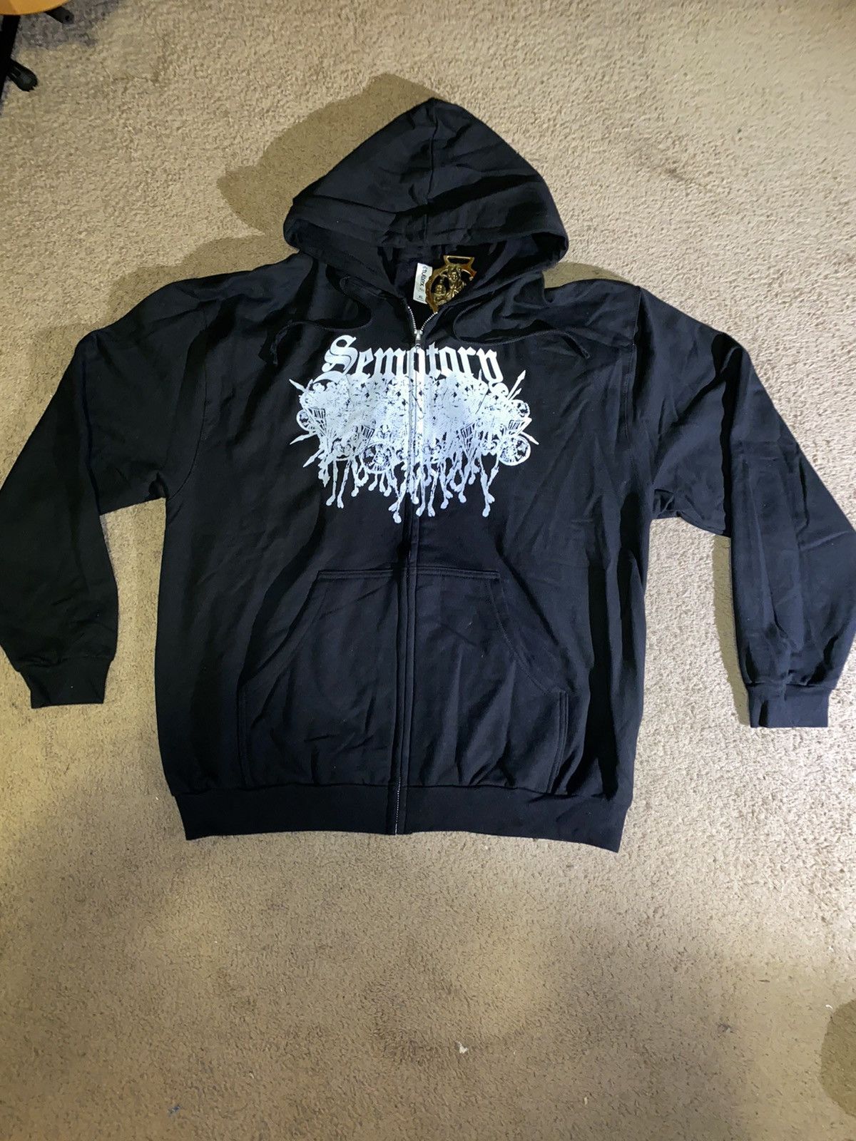 Band Tees OG Sematary Zip Hopdie | Grailed