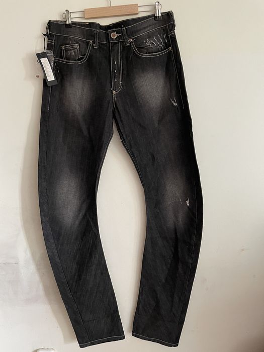 Vintage Andrew Mackenzie Jeans Pants McKenzie Denim Logo ARC LEG | Grailed