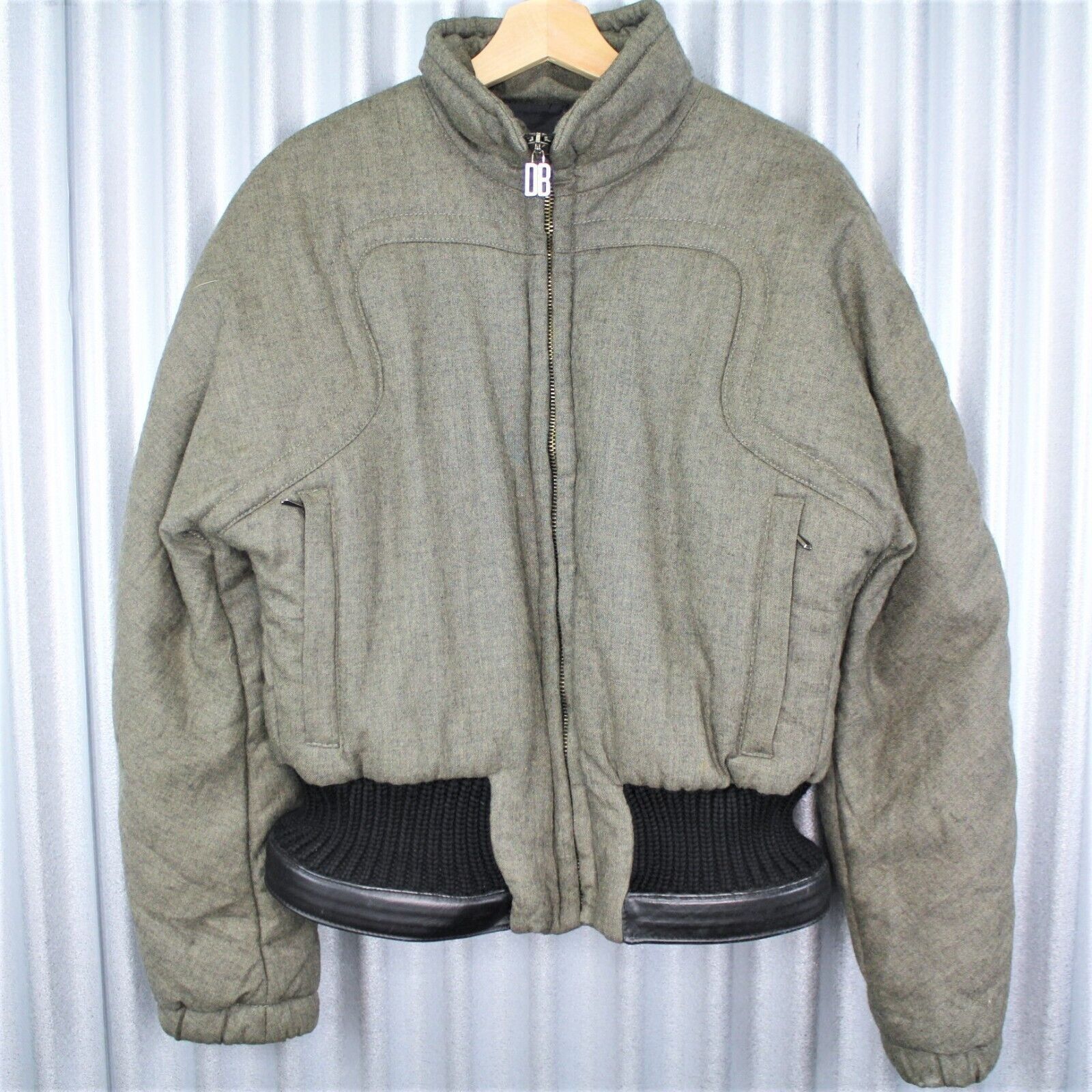 Dirk Bikkembergs winter 1996 black ballistic nylon three length coat - size 40 main image 1