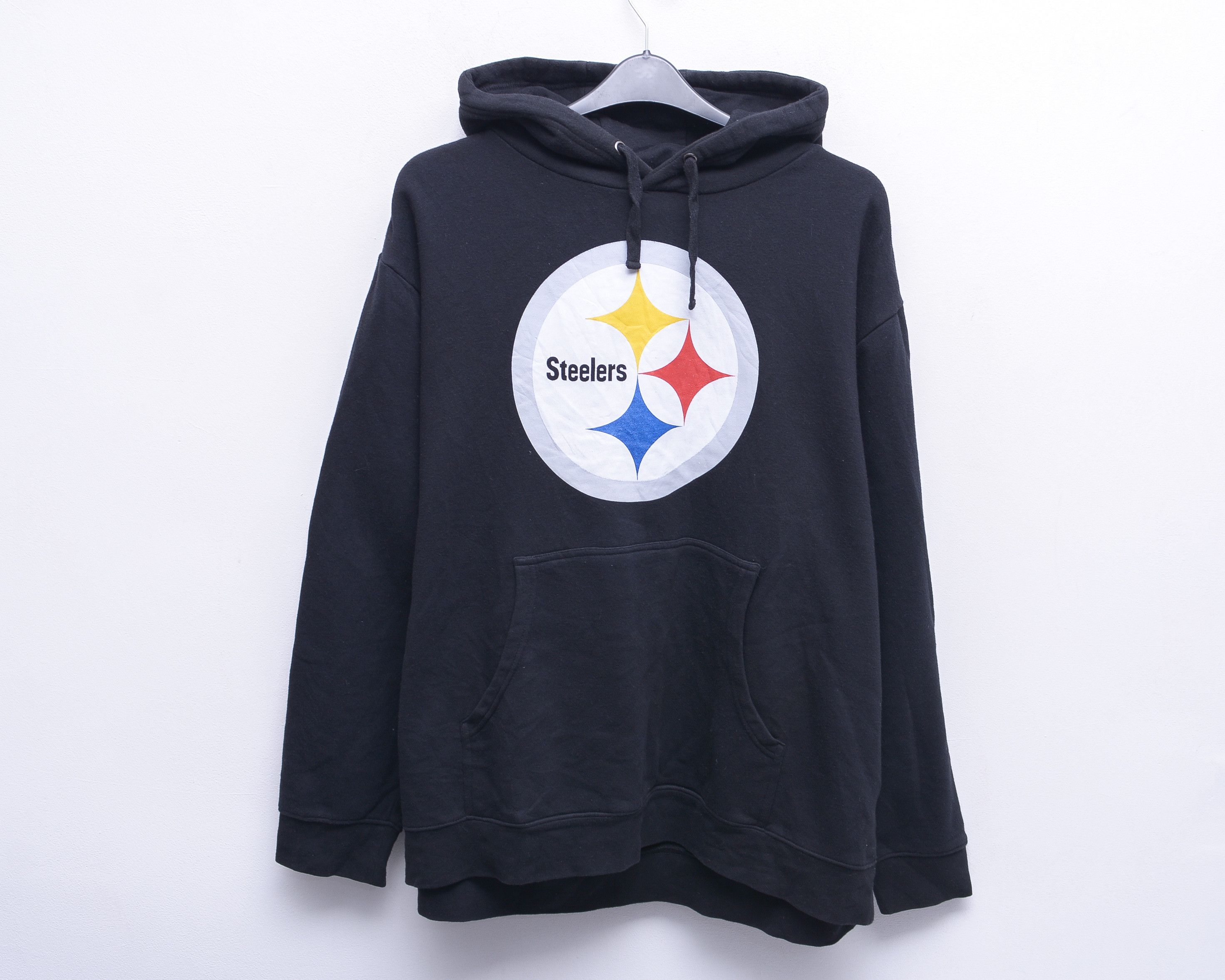 NFL × Pro Line Pittsburgh Steelers Fanatics Mens 2XL Hoodie Pullover Jumper Size US XXL / EU 58 / 5 - 1 Thumbnail