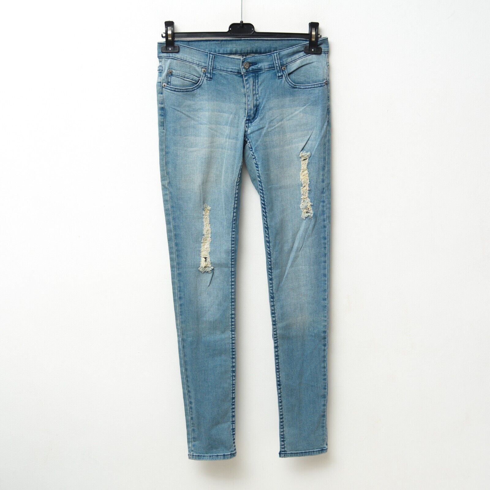 Cheap Monday Slim Junk Women's W29 L32 Jeans Skinny Pants Trousers Ripped Size 29" - 1 Thumbnail