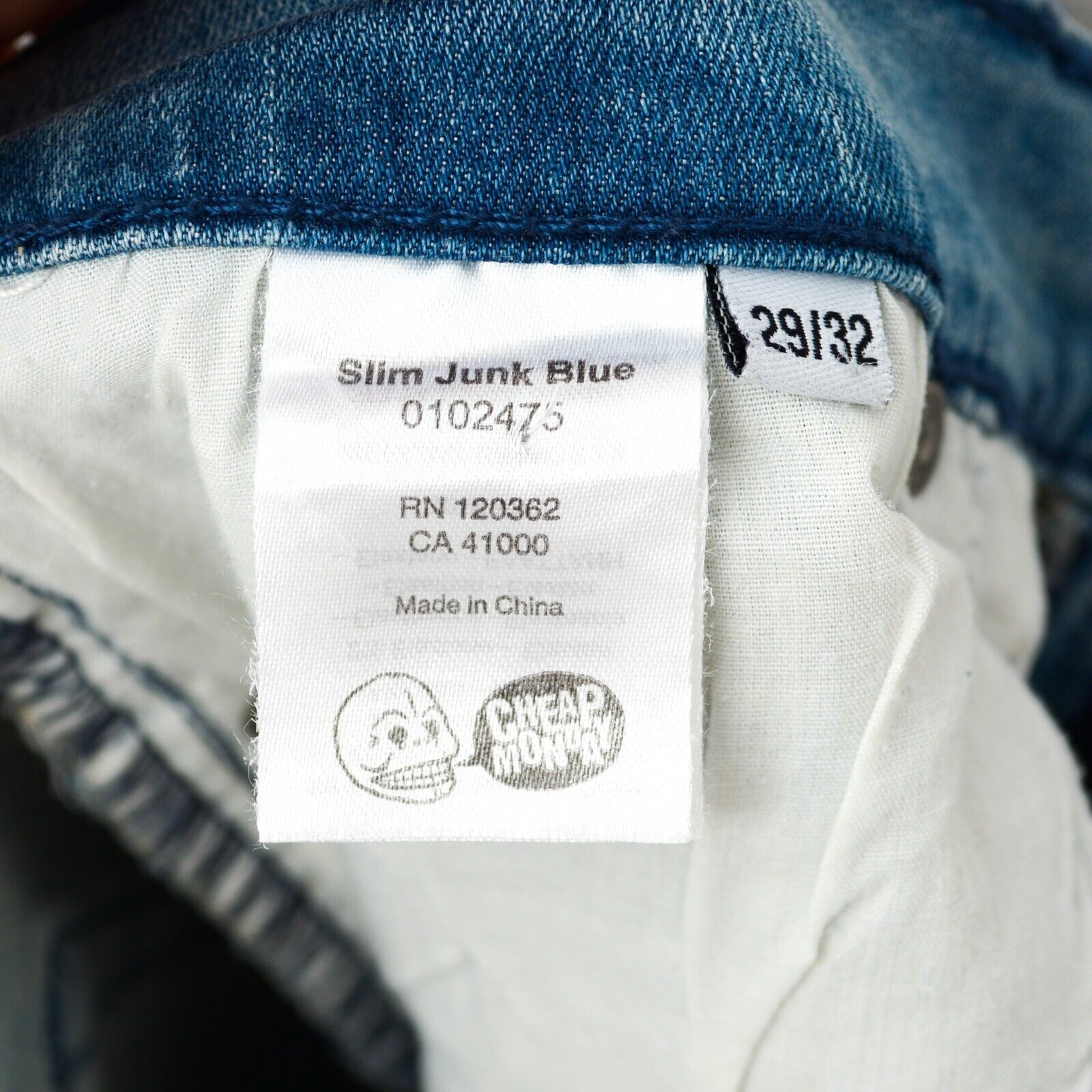 Cheap Monday Slim Junk Women's W29 L32 Jeans Skinny Pants Trousers Ripped Size 29" - 5 Thumbnail