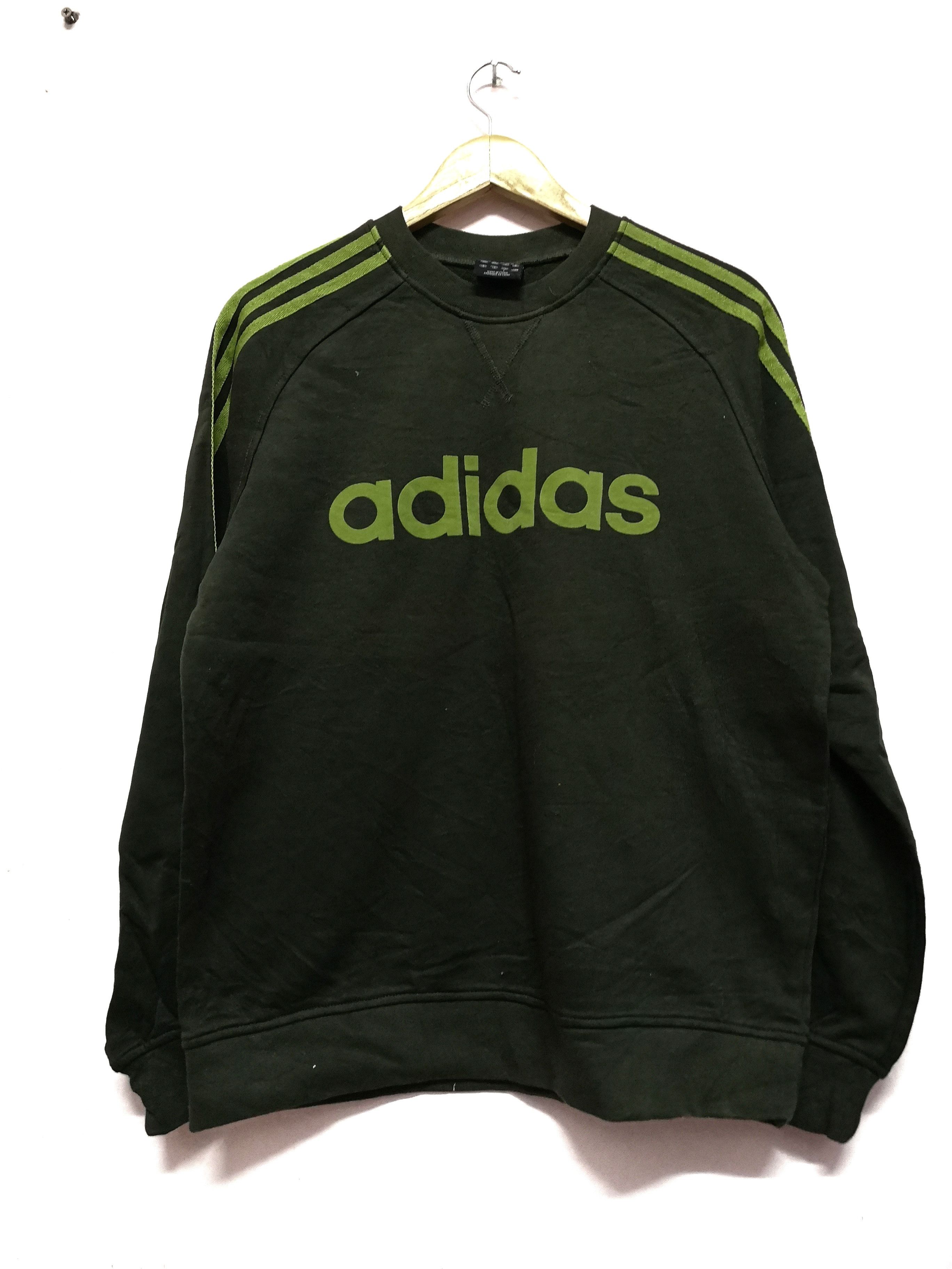 Adidas VINTAGE ADIDAS SPELL OUT LONG SLEEVES CREWNECK SWEATSHIRTS Size US L / EU 52-54 / 3 - 1 Thumbnail
