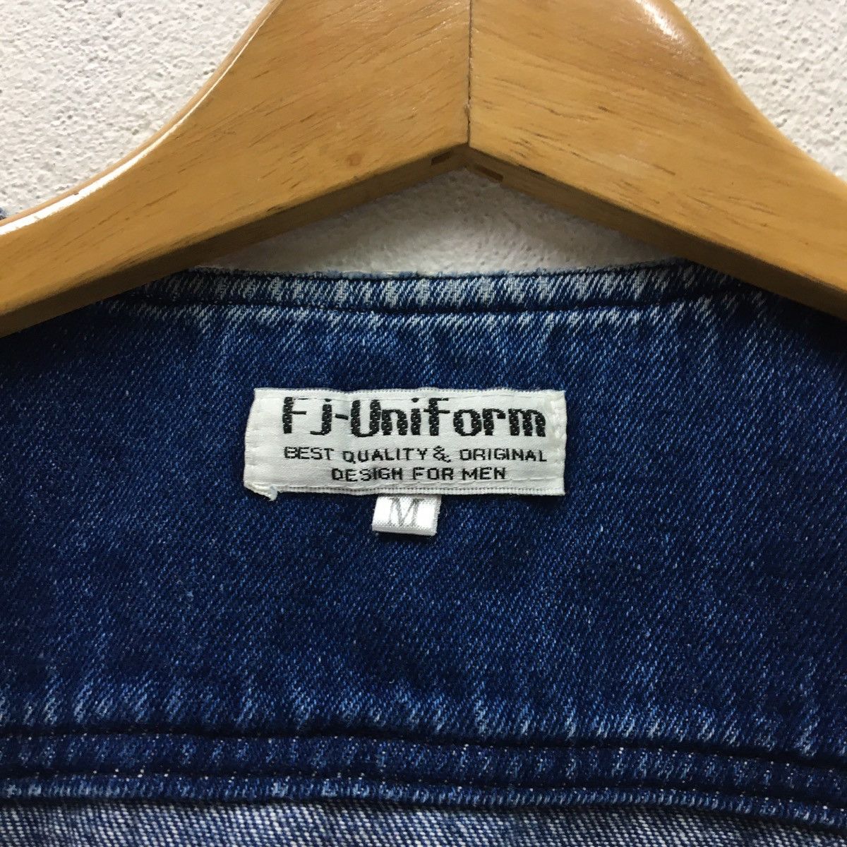FJ Uniform Button Up Denime Vest