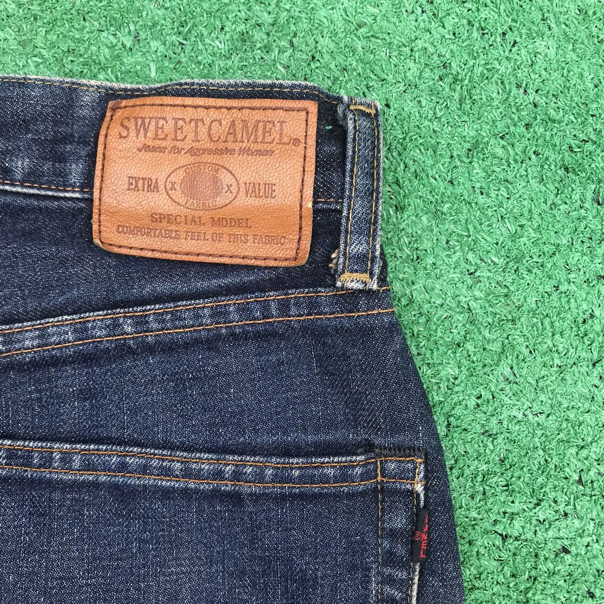 Camel Distress Selvedge Denim By Sweet Camel Size US 30 / EU 46 - 7 Thumbnail