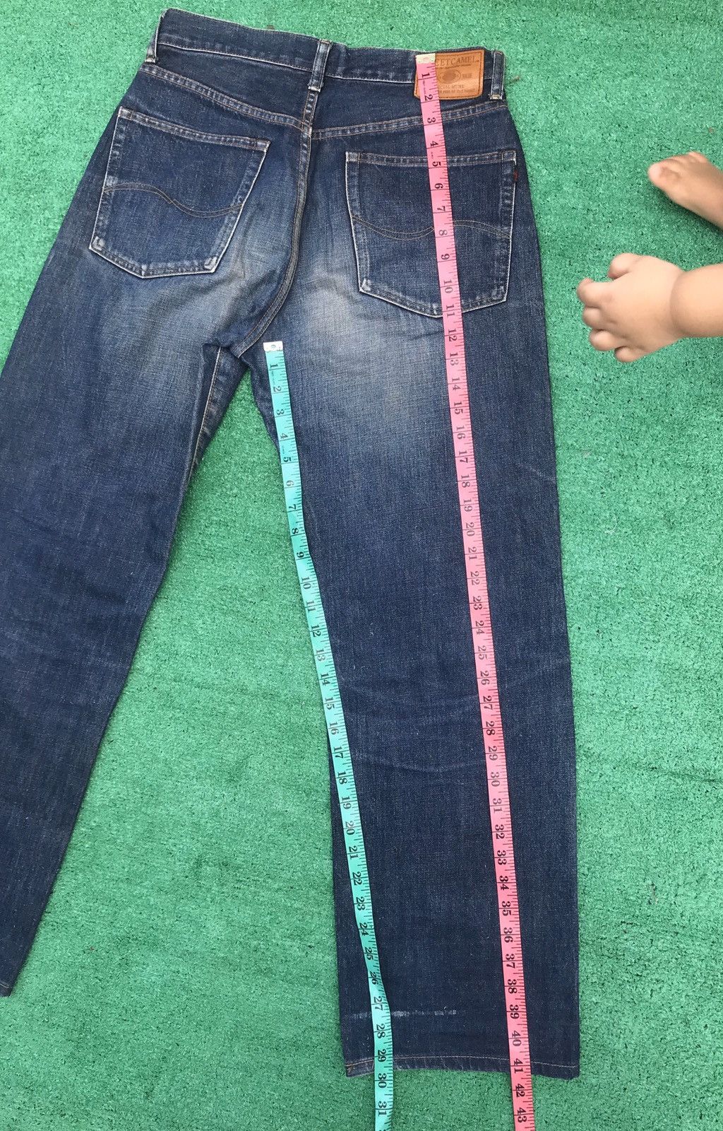 Camel Distress Selvedge Denim By Sweet Camel Size US 30 / EU 46 - 9 Thumbnail