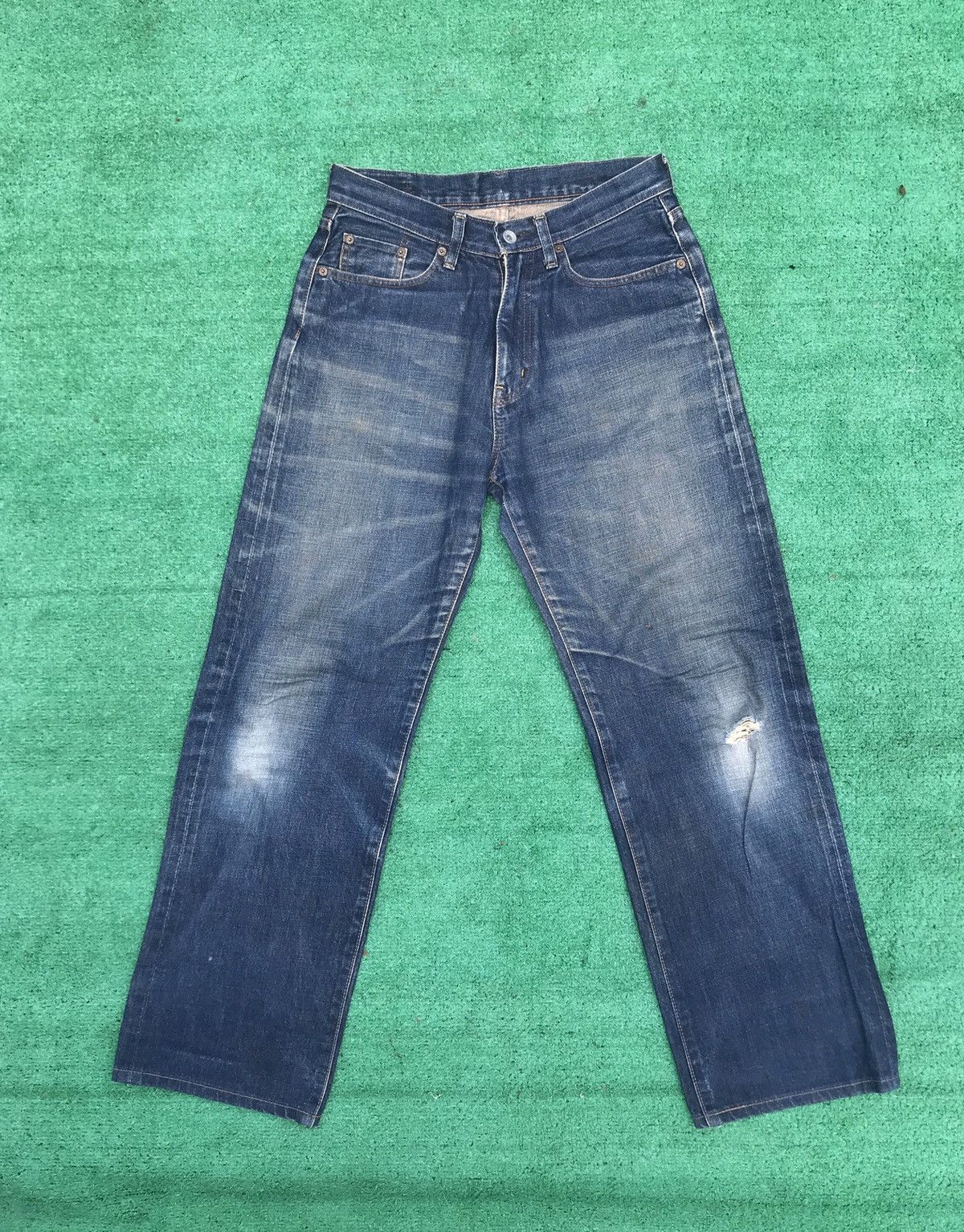 Distress Selvedge Denim By Sweet Camel