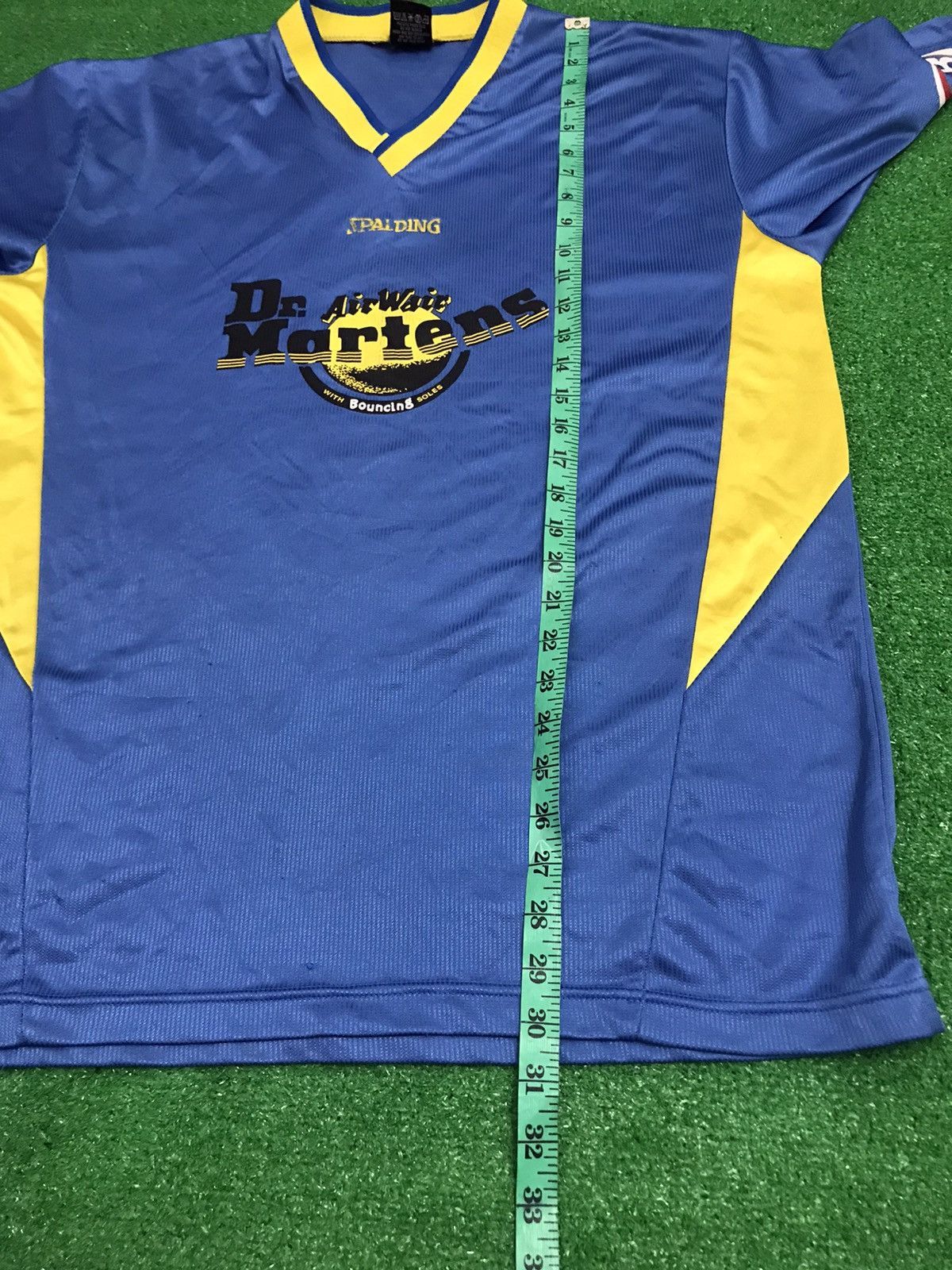 Dr. Martens VINTAGE SPALDING BASKETBALL JERSEY WITH DR MARTEN SPONSOR Size US XL / EU 56 / 4 - 7 Thumbnail