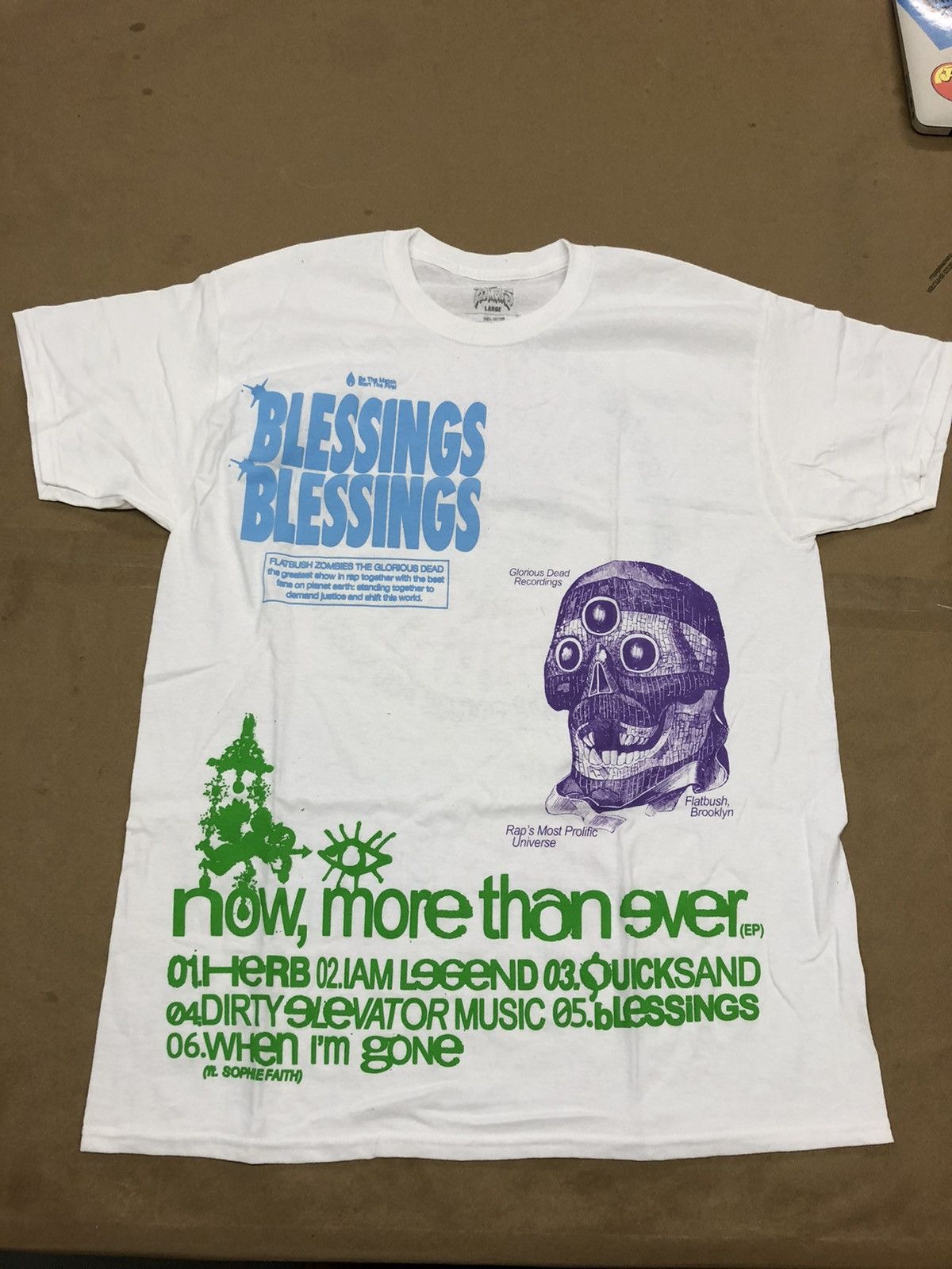 Flatbush Zombies Flatbush Zombies - BLESSINGS TEE Size US S / EU 44-46 / 1 - 6 Thumbnail