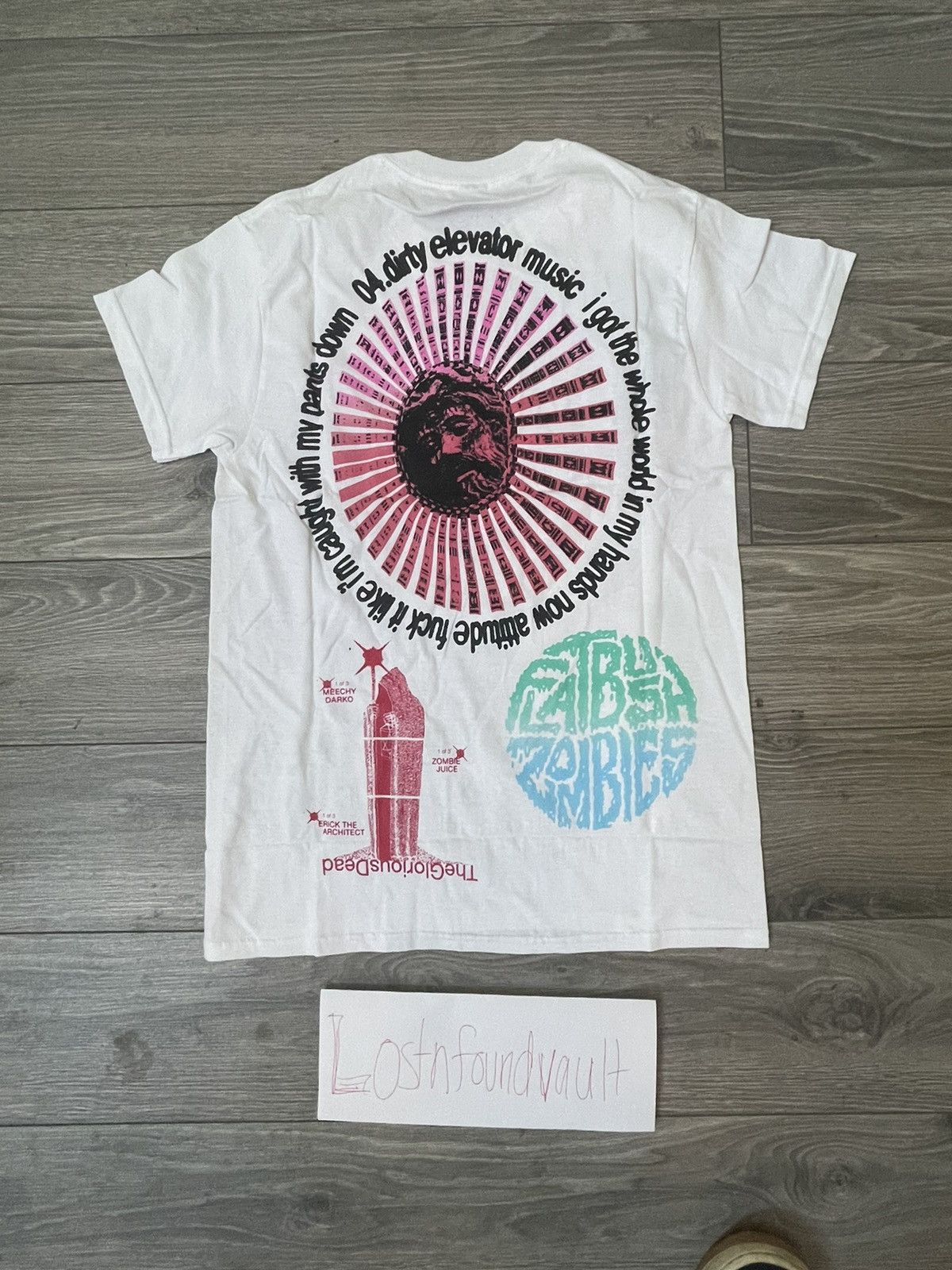 Flatbush Zombies Flatbush Zombies - BLESSINGS TEE Size US S / EU 44-46 / 1 - 2 Thumbnail