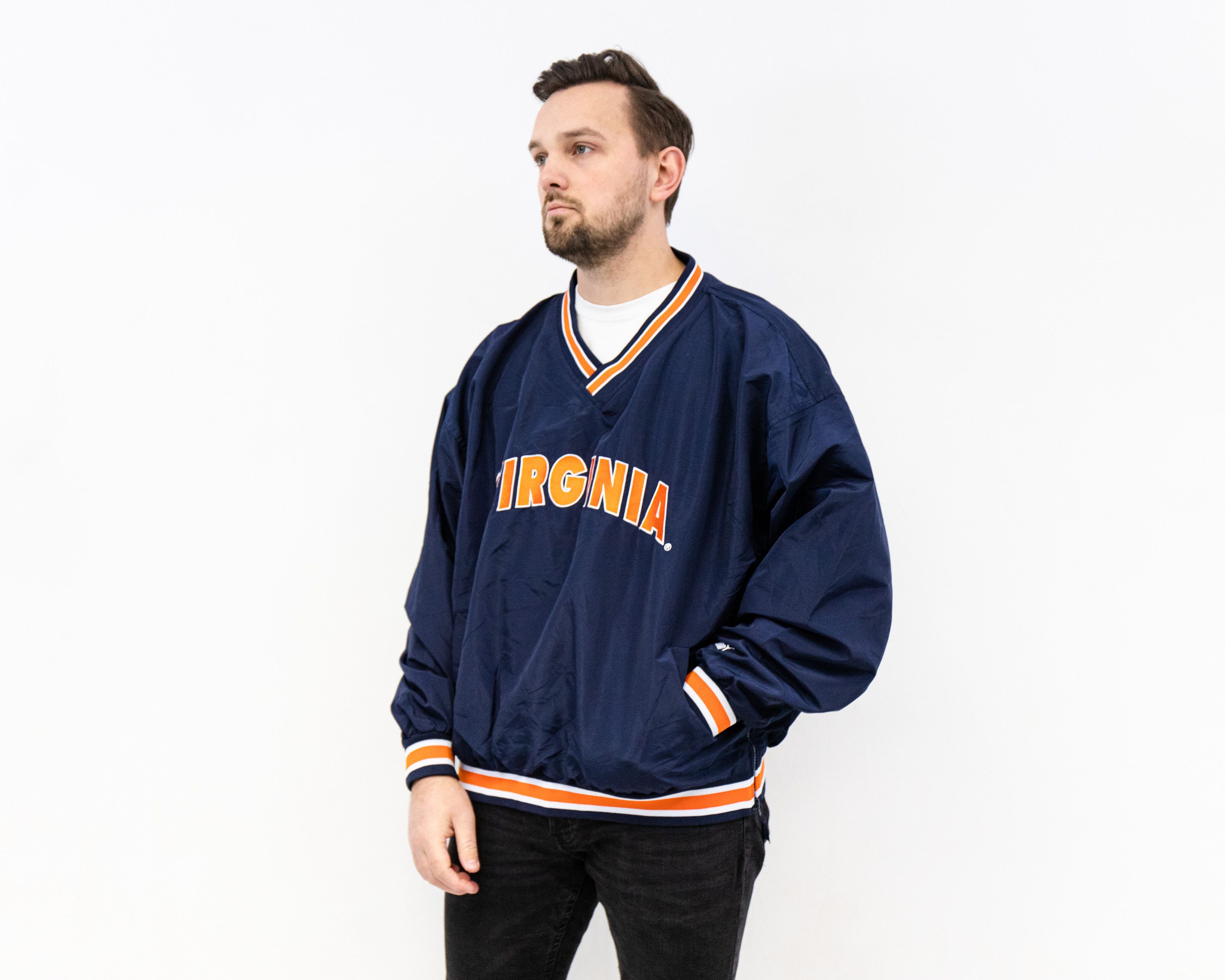 Puma × Vintage Virginia Cavaliers Pullover Jacket Tracksuit Windbreaker Size US XXL / EU 58 / 5 - 3 Thumbnail