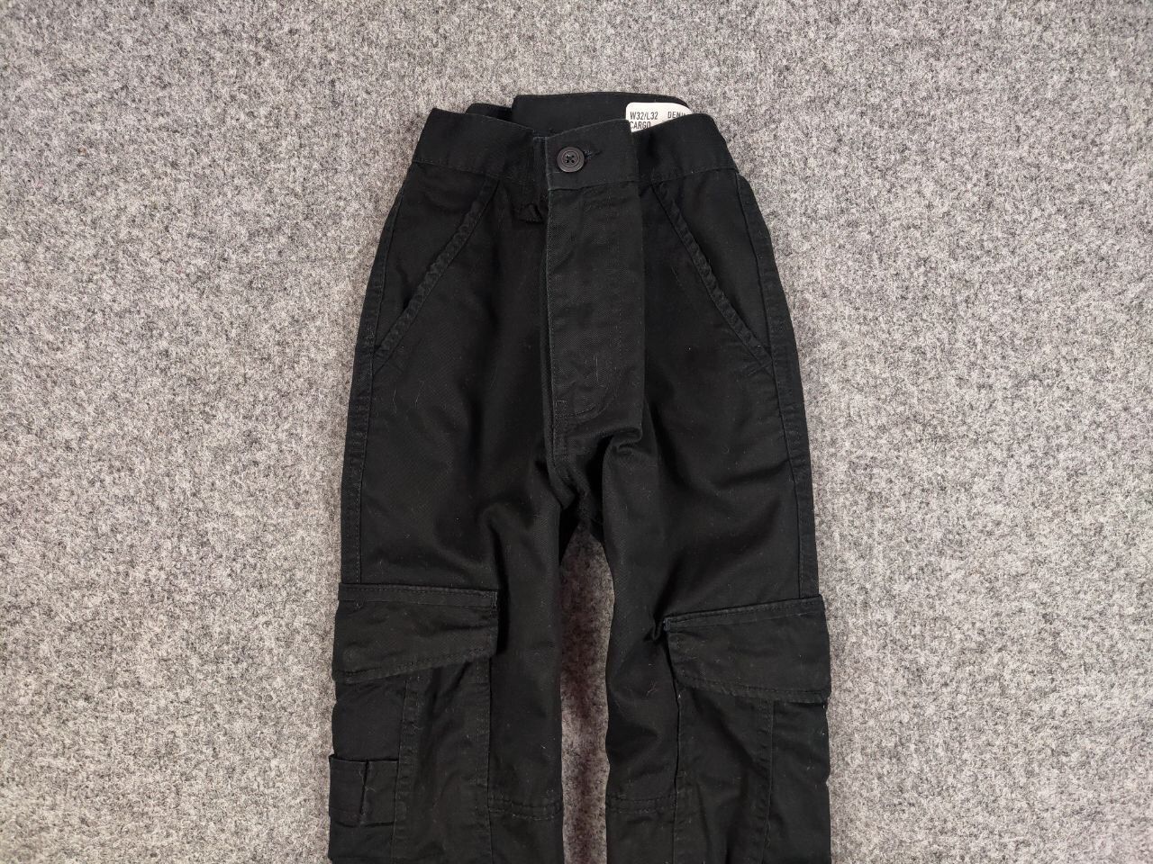Japanese Brand Vintage 90's Cargo Pants Travis Scott Japan Black Hype Size US 32 / EU 48 - 7 Thumbnail