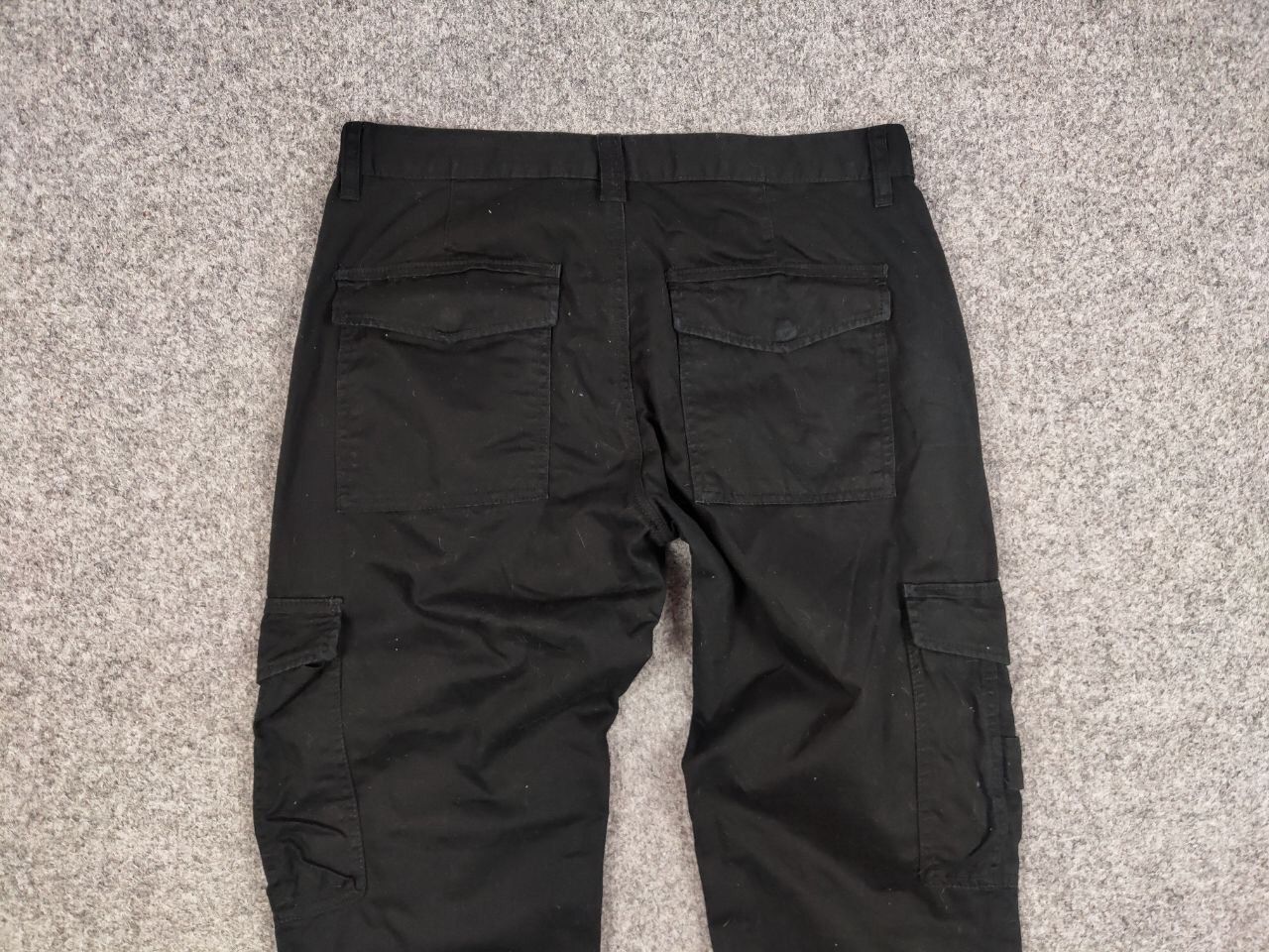 Japanese Brand Vintage 90's Cargo Pants Travis Scott Japan Black Hype Size US 32 / EU 48 - 15 Thumbnail