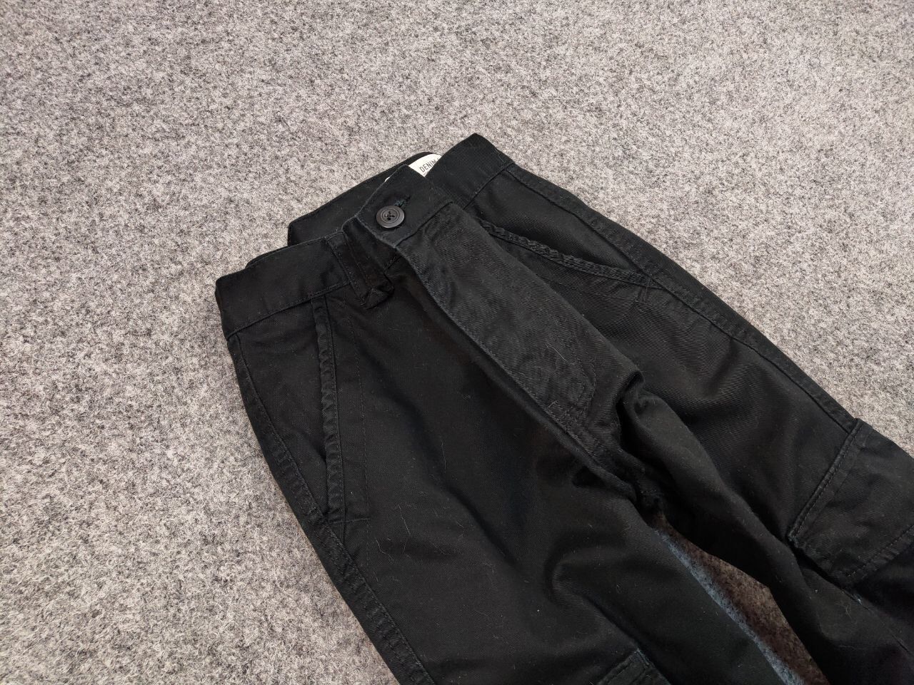 Japanese Brand Vintage 90's Cargo Pants Travis Scott Japan Black Hype Size US 32 / EU 48 - 11 Thumbnail