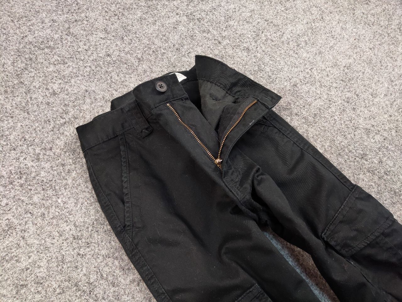 Japanese Brand Vintage 90's Cargo Pants Travis Scott Japan Black Hype Size US 32 / EU 48 - 12 Thumbnail
