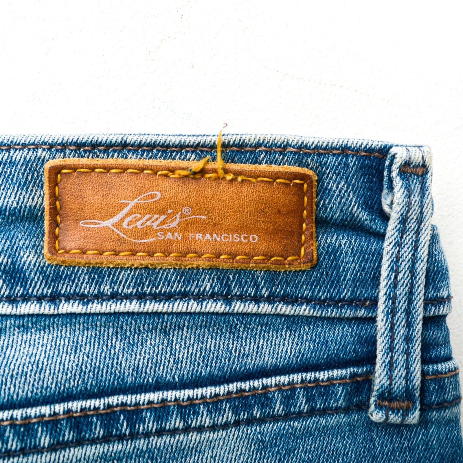 Levi's Demi Curve Skinny Jeans Women W29 L32 Trousers Pants Mid Zip Size 29" - 5 Thumbnail