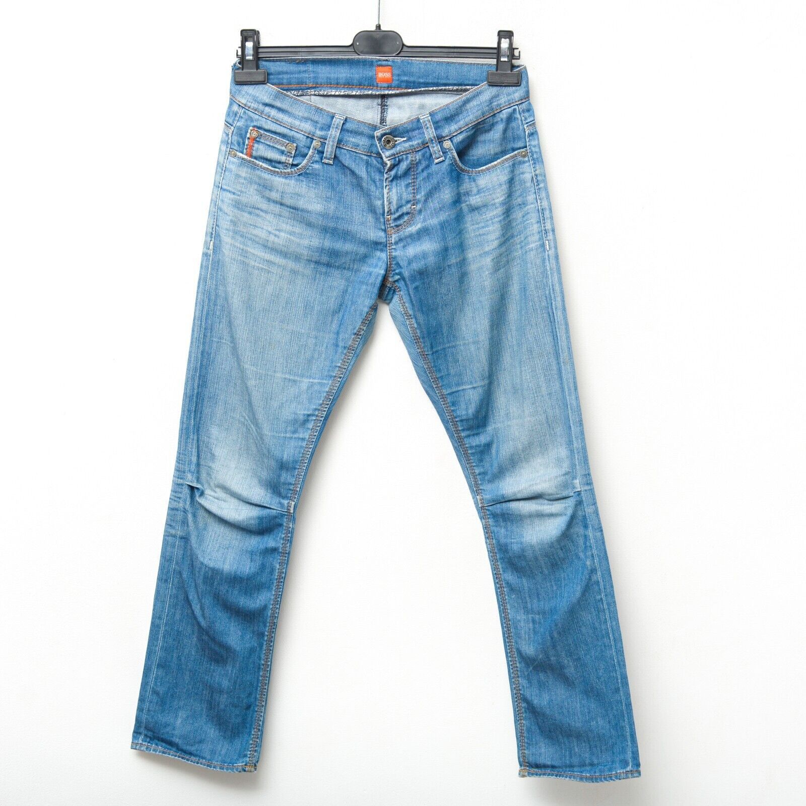 Hugo × Hugo Boss Orange Ginny Women Size 27 Cotton Pants Bottoms Trousers Size 27" / US 4 / IT 40 - 1 Thumbnail