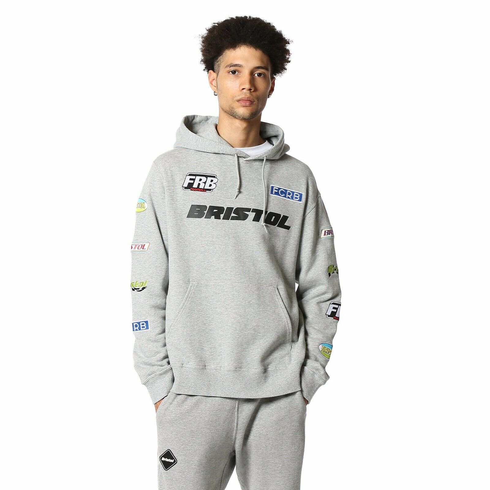 F.C.R.B × Sophnet. SOPHNET F.C. REAL BRISTOL Multi Logo Hoody Size US M / EU 48-50 / 2 - 4 Thumbnail