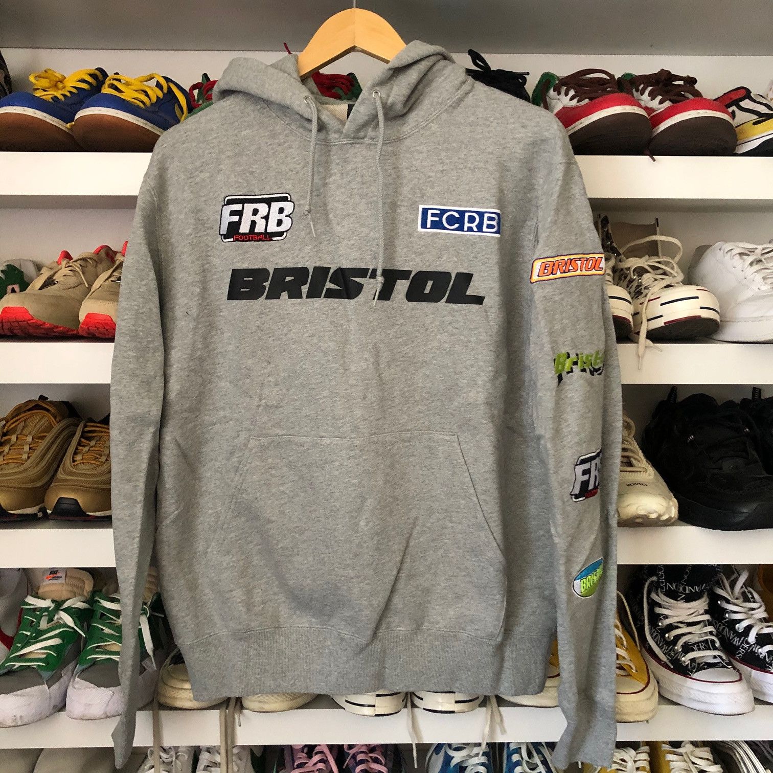 F.C.R.B × Sophnet. SOPHNET F.C. REAL BRISTOL Multi Logo Hoody Size US M / EU 48-50 / 2 - 1 Thumbnail