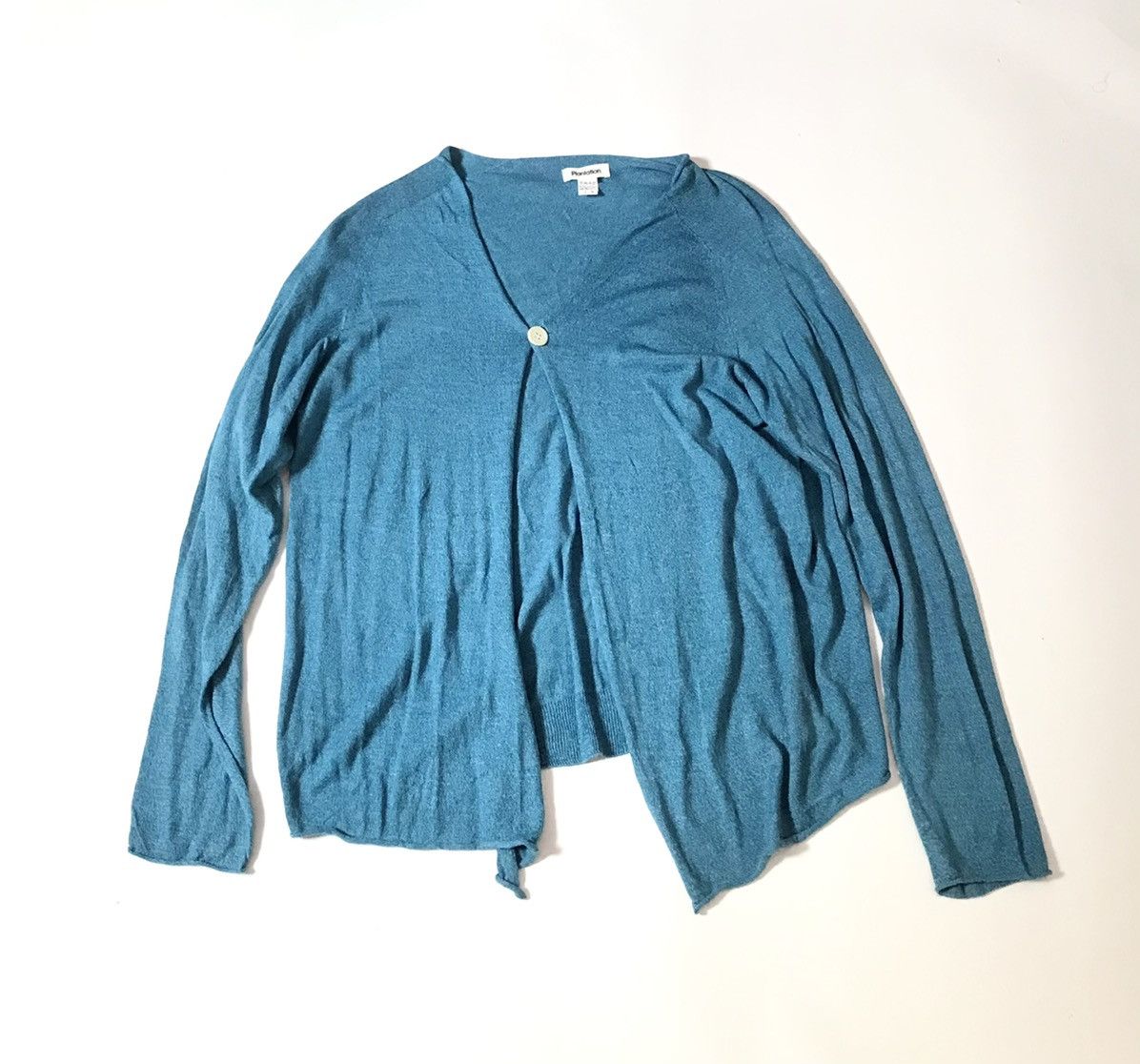 Vintage issey miyake plantation knitted cardigan