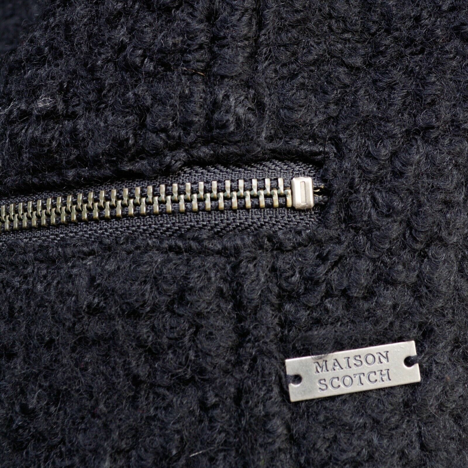 Other Maison Scotch Women's Jacket Blazer Wool Coat Zip Top Ladies Size S / US 4 / IT 40 - 3 Thumbnail