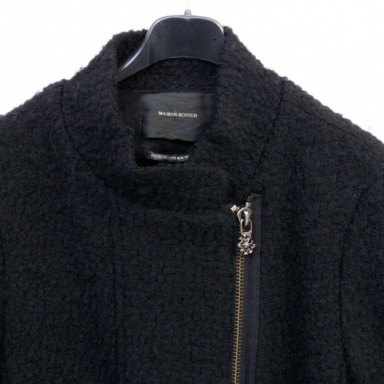 Other Maison Scotch Women's Jacket Blazer Wool Coat Zip Top Ladies Size S / US 4 / IT 40 - 2 Thumbnail