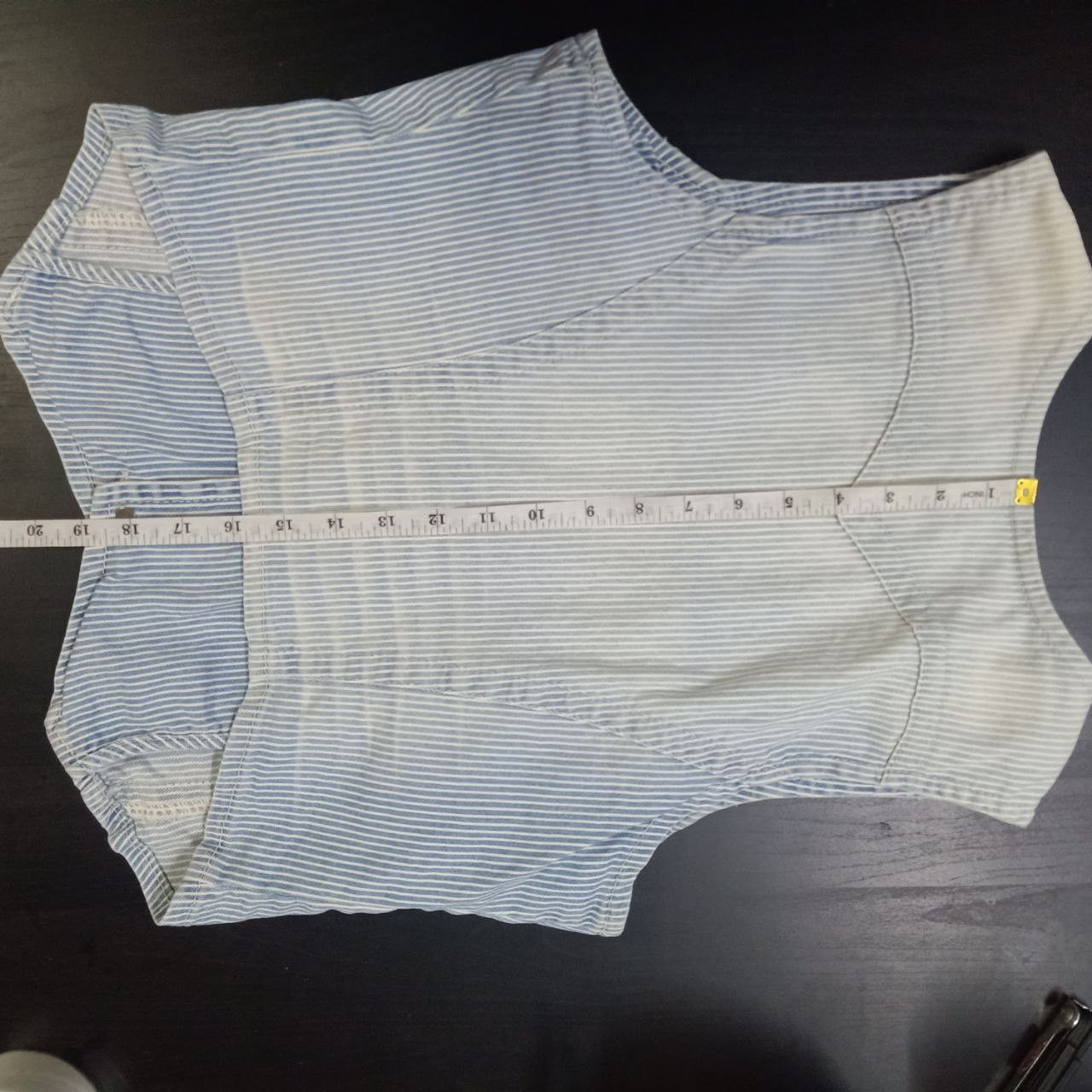True Religion × Vintage Vintage True Religion Denim Vest Faded Size M / US 6-8 / IT 42-44 - 8 Thumbnail