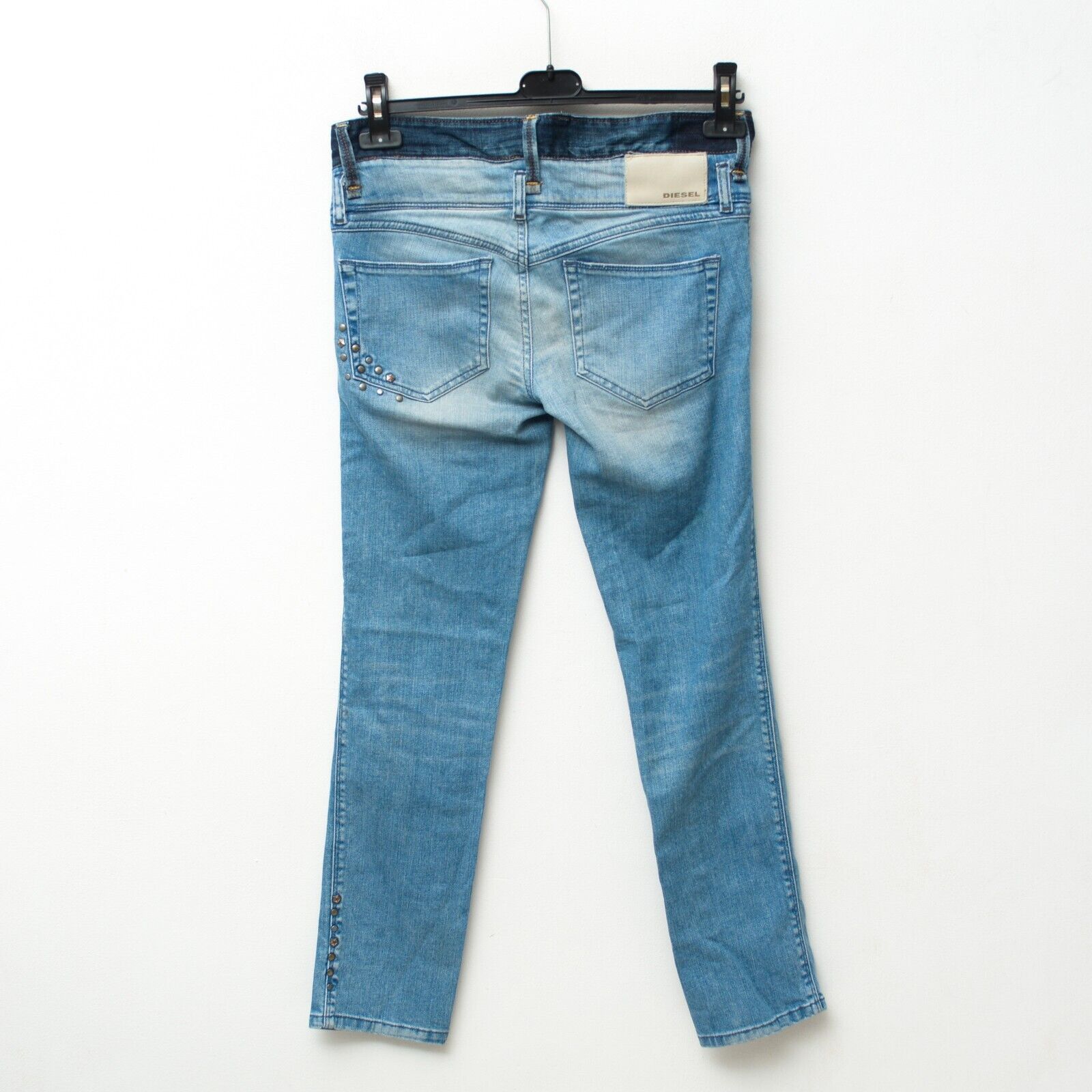 Diesel Hushy Slim W25 L32 Jeans Low Rise Trousers Pants Skinny Size 25" / US 0 / IT 36 - 4 Thumbnail