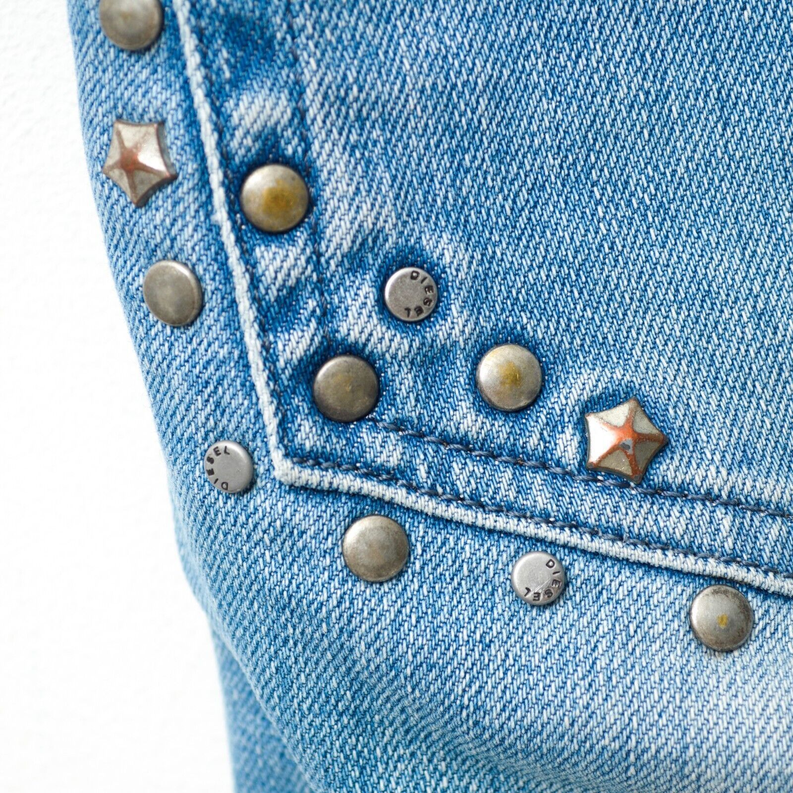 Diesel Hushy Slim W25 L32 Jeans Low Rise Trousers Pants Skinny Size 25" / US 0 / IT 36 - 5 Thumbnail