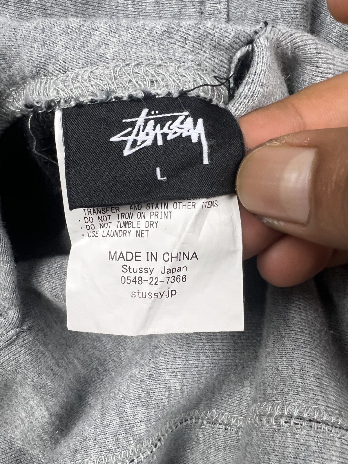 Stussy Stussy Japan Pullover Hoodie Size US L / EU 52-54 / 3 - 7 Thumbnail