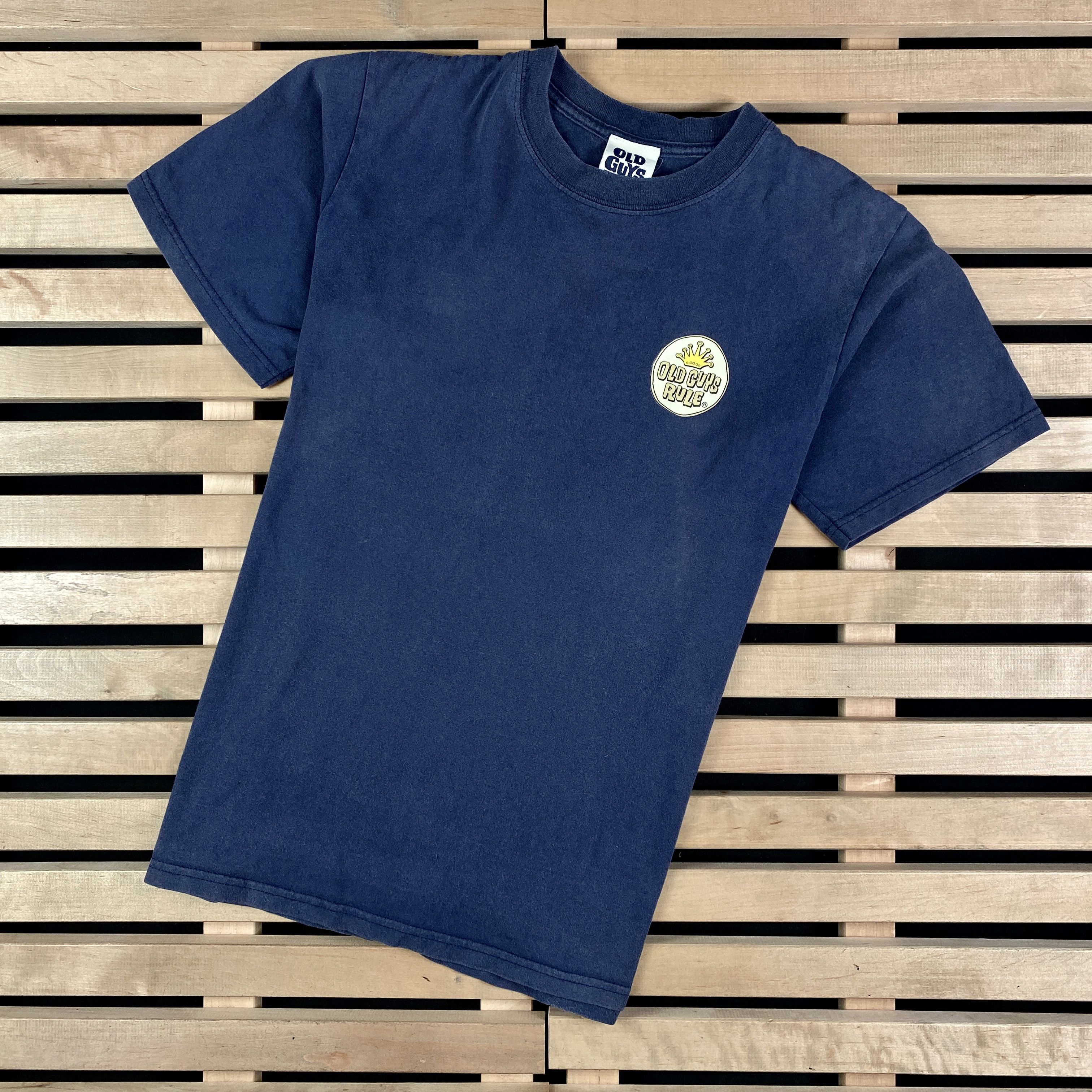 Vintage Mens Vintage T Shirt Old Guys Rule Size M Size US M / EU 48-50 / 2 - 1 Thumbnail