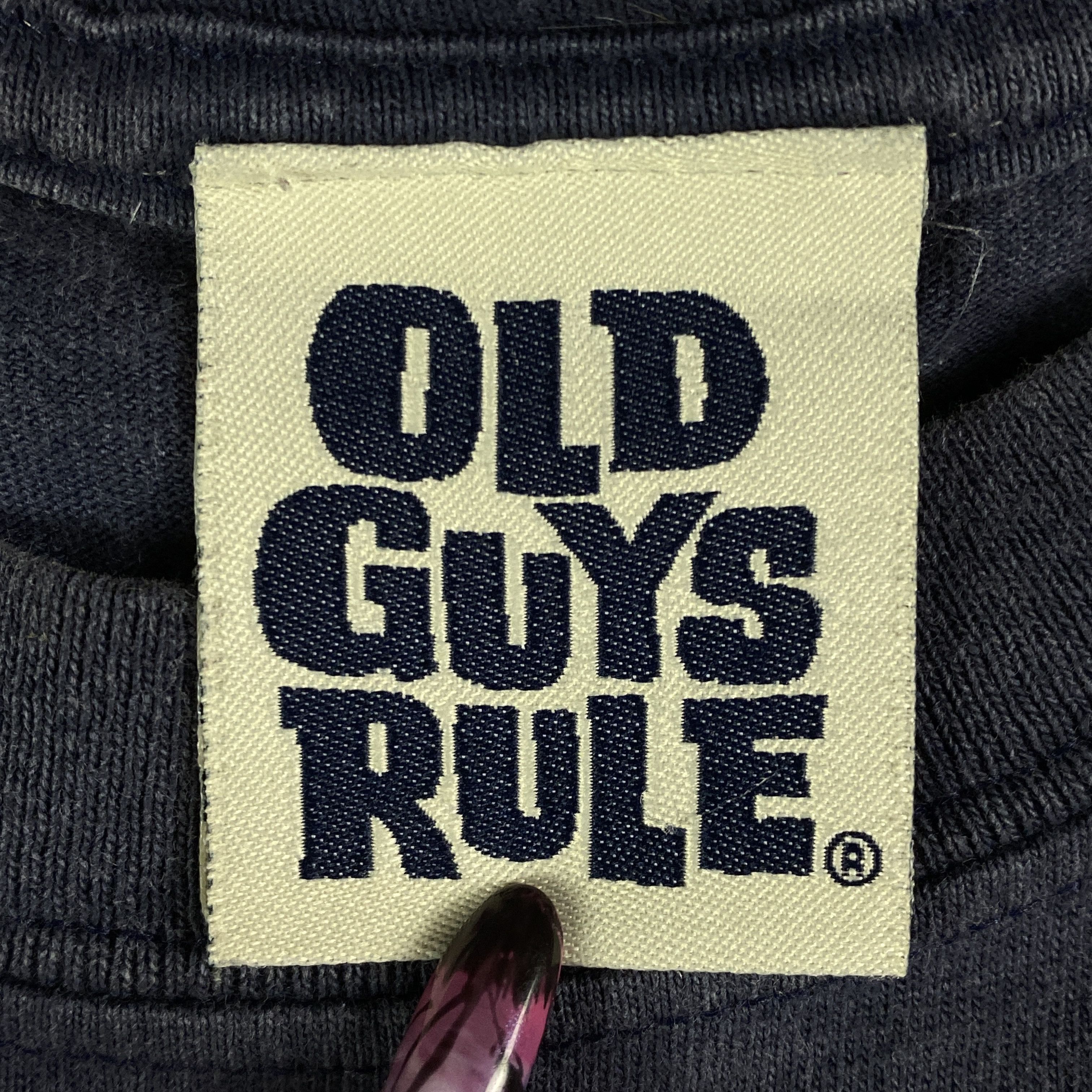 Vintage Mens Vintage T Shirt Old Guys Rule Size M Size US M / EU 48-50 / 2 - 4 Thumbnail