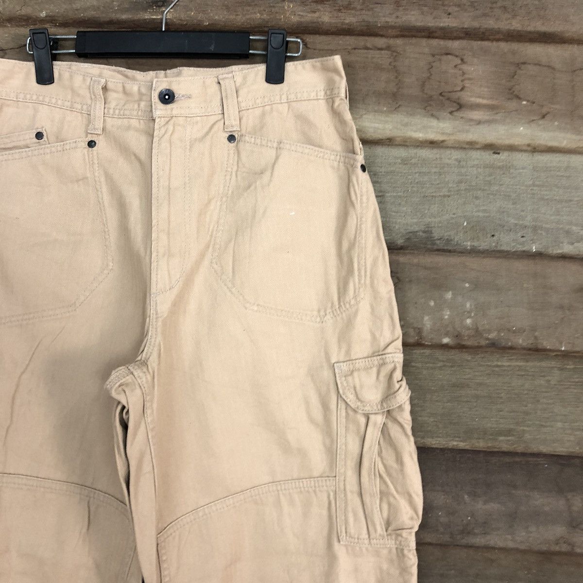 Japanese Brand DLL Evenriver Brown Multipocket Cargo Pants #c703 Size US 30 / EU 46 - 4 Thumbnail
