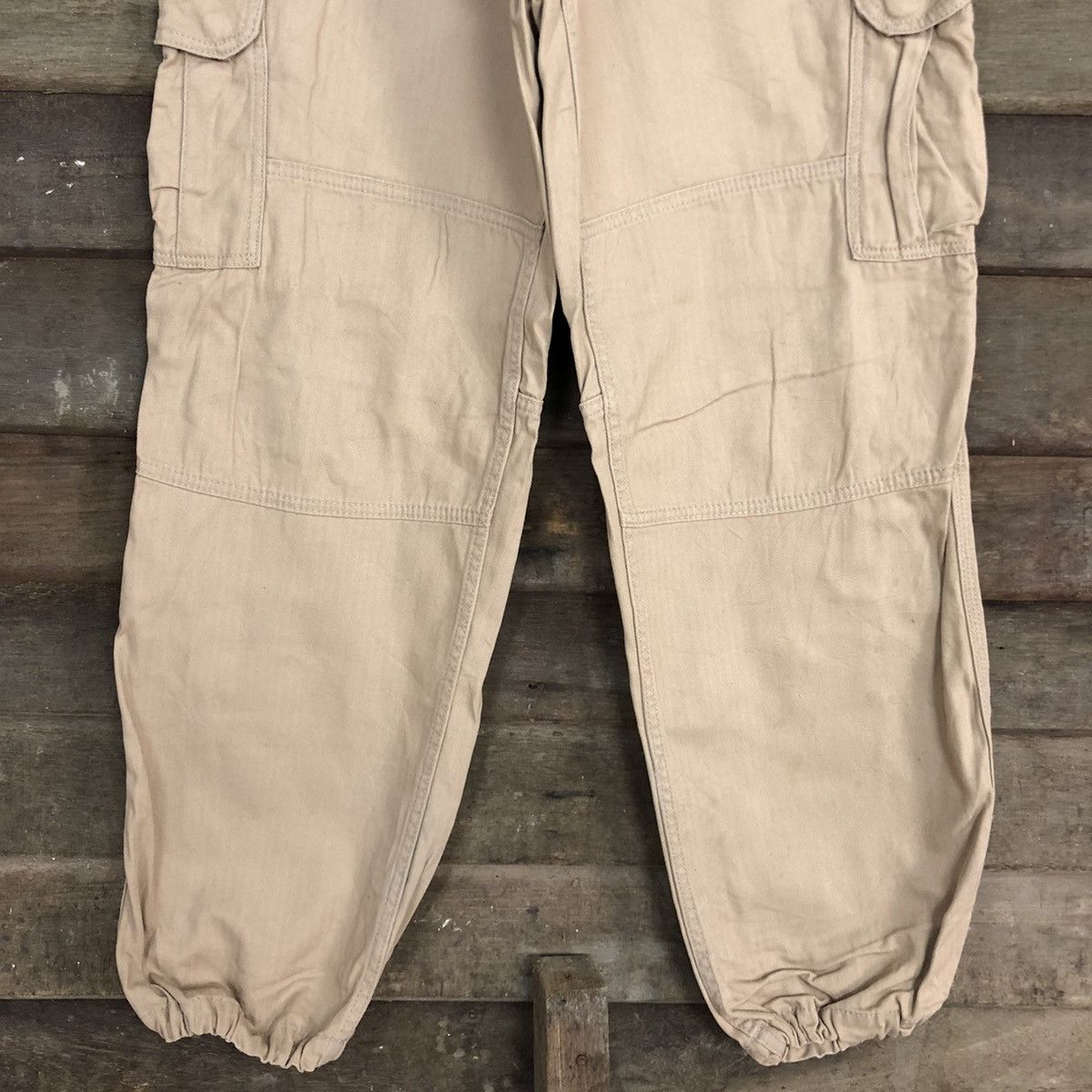 Japanese Brand DLL Evenriver Brown Multipocket Cargo Pants #c703 Size US 30 / EU 46 - 3 Thumbnail