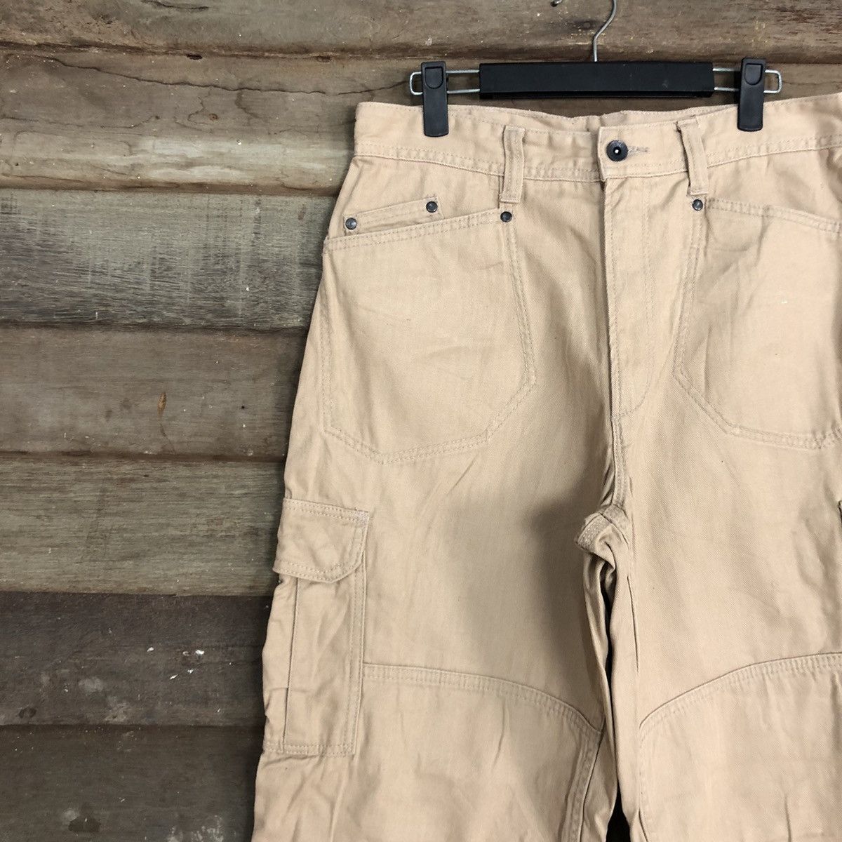 Japanese Brand DLL Evenriver Brown Multipocket Cargo Pants #c703 Size US 30 / EU 46 - 5 Thumbnail