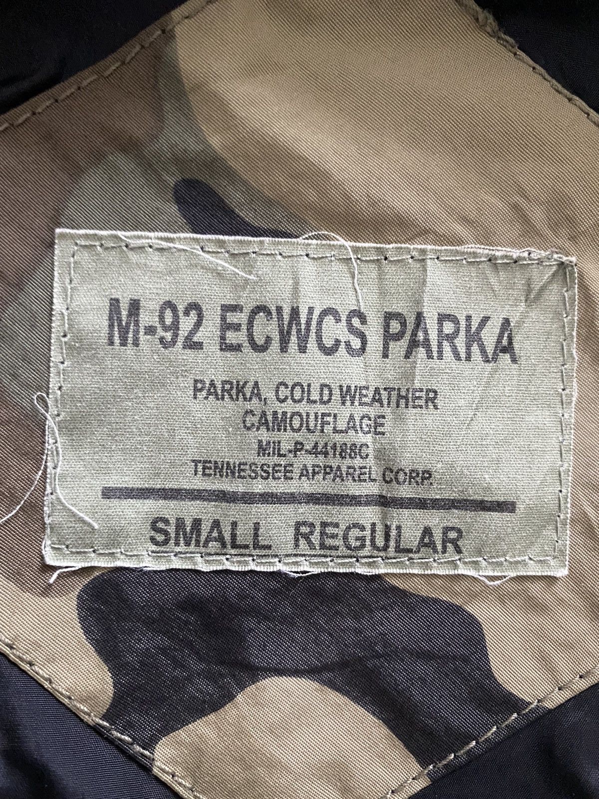 Vintage Vintage Travis Scott Jacket M-92 ECWCS PARKA Comouflage Size US M / EU 48-50 / 2 - 17 Thumbnail