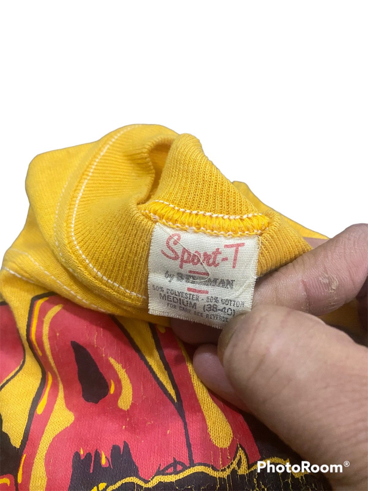 RARE VINTAGE FRANK ZAPPA 70’s IRON ON T-SHH