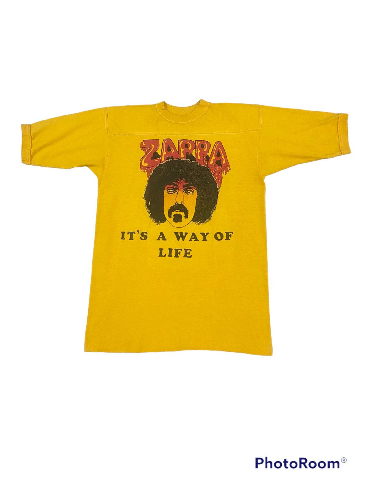 RARE VINTAGE FRANK ZAPPA 70’s IRON ON T-SHH