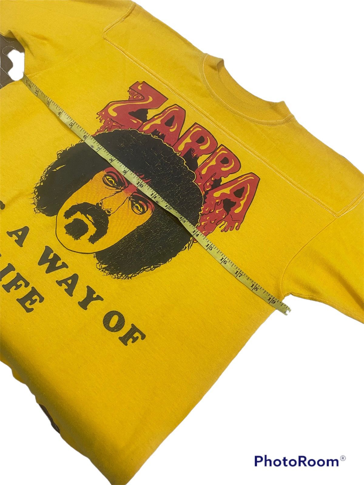 RARE VINTAGE FRANK ZAPPA 70’s IRON ON T-SHH