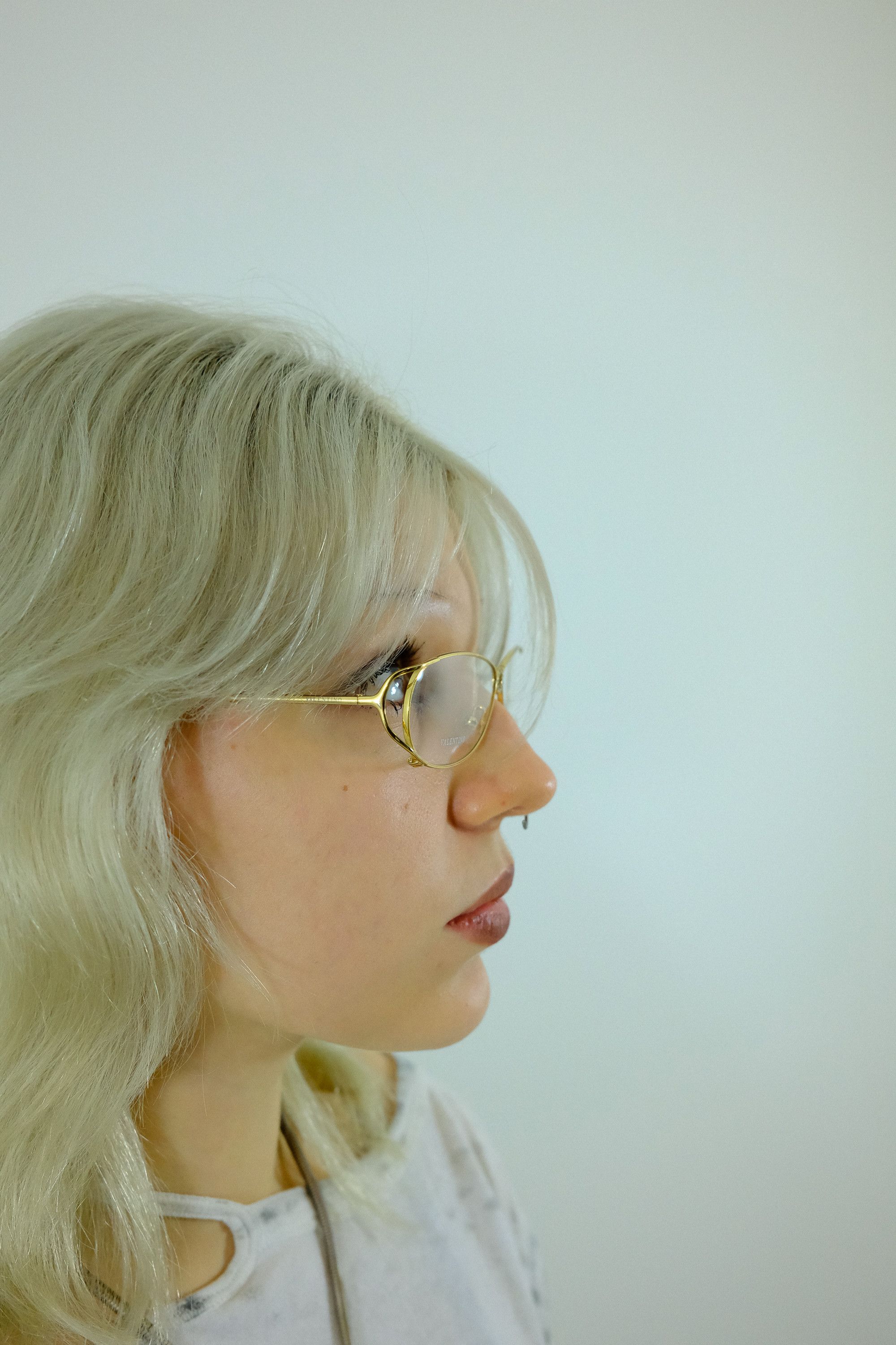 Valentino Valentino '90s Crystals Gold Frames V 5321 Glasses Size ONE SIZE - 10 Thumbnail