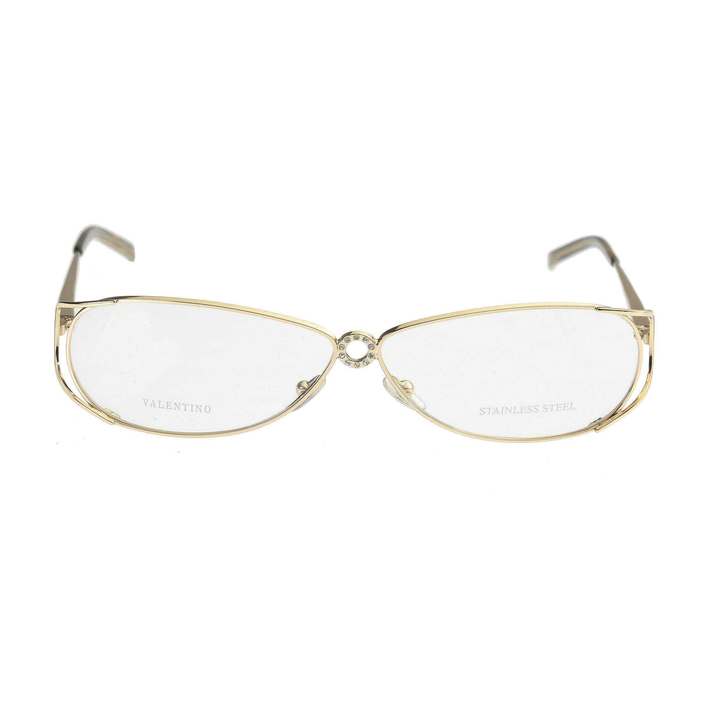 Valentino Valentino '90s Crystals Gold Frames V 5321 Glasses Size ONE SIZE - 1 Thumbnail