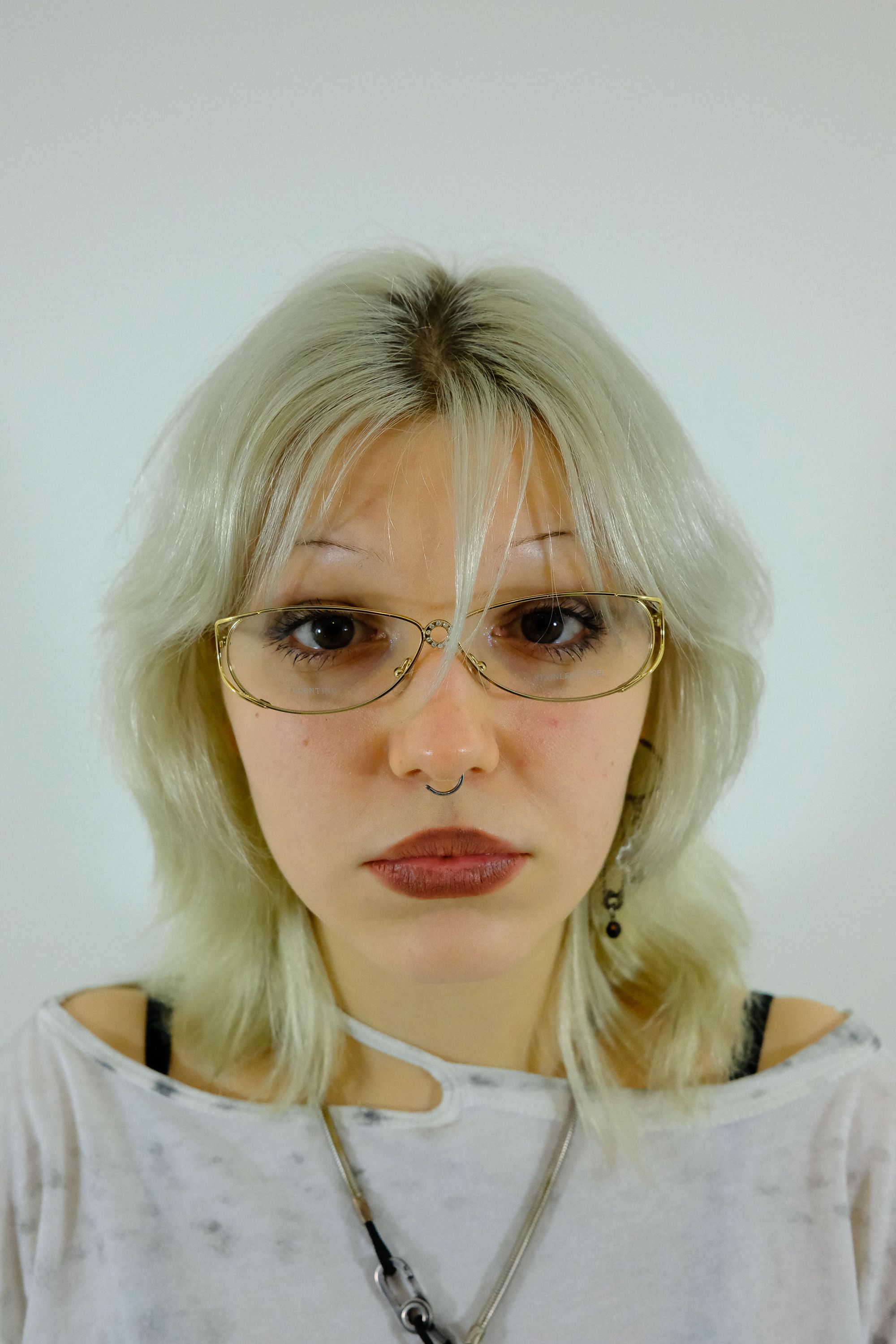 Valentino Valentino '90s Crystals Gold Frames V 5321 Glasses Size ONE SIZE - 9 Thumbnail