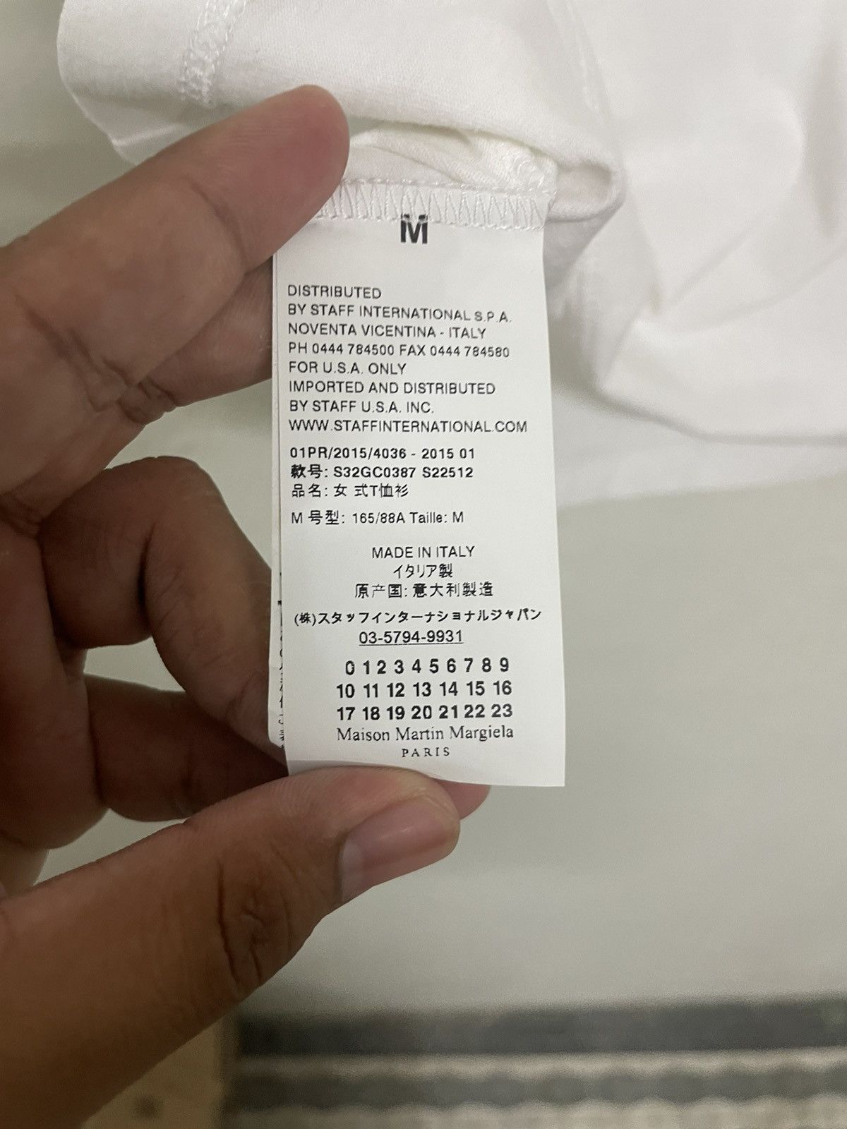 Maison Margiela Maison Martin Margiela Stripe Tee Size US M / EU 48-50 / 2 - 7 Thumbnail