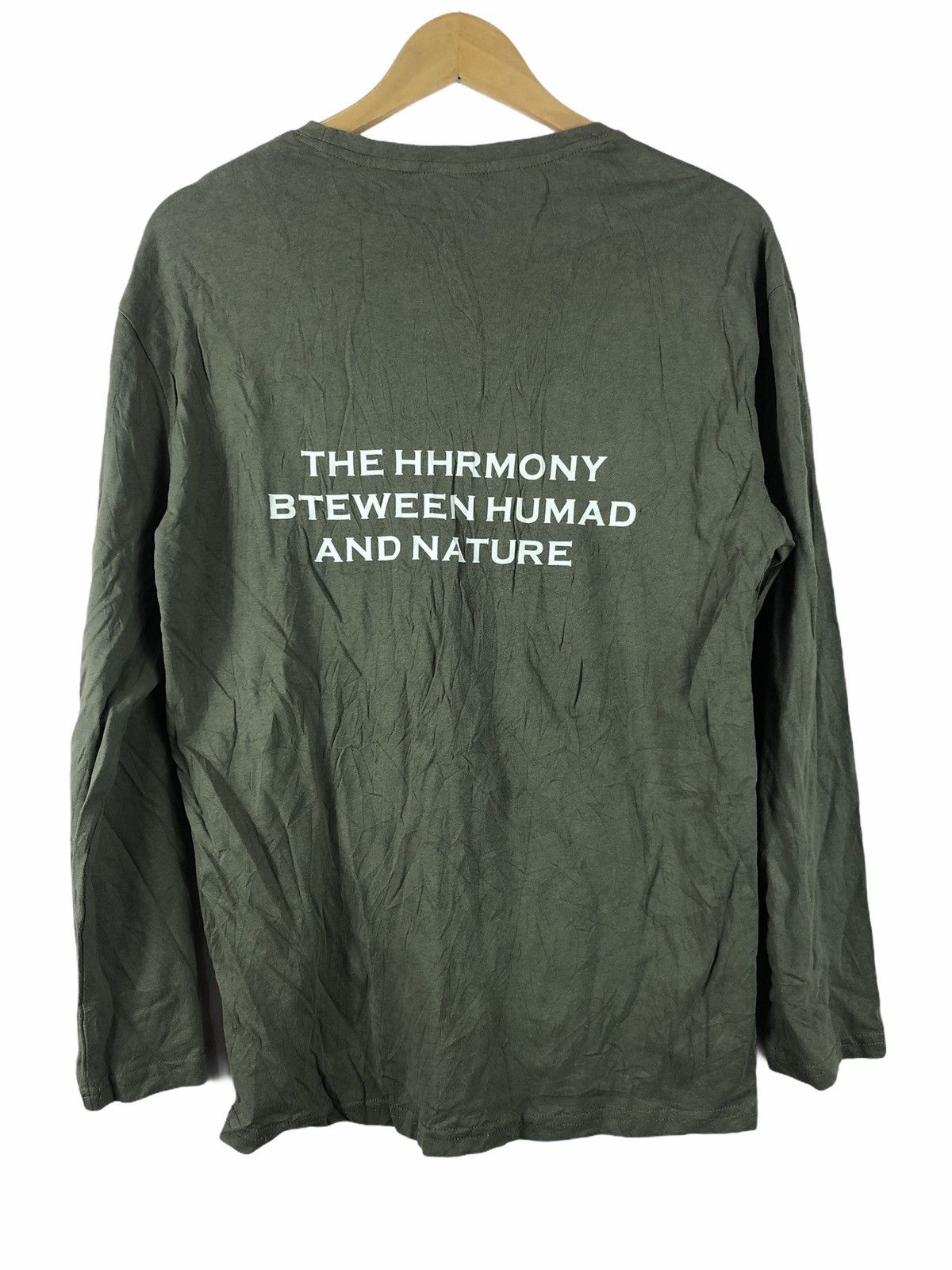 Ben Taverniti Unravel Project BEN TAVERNITI UNRAVEL PROJECT LONG SLEEVE T-SHIRT GREEN Size US L / EU 52-54 / 3 - 2 Thumbnail